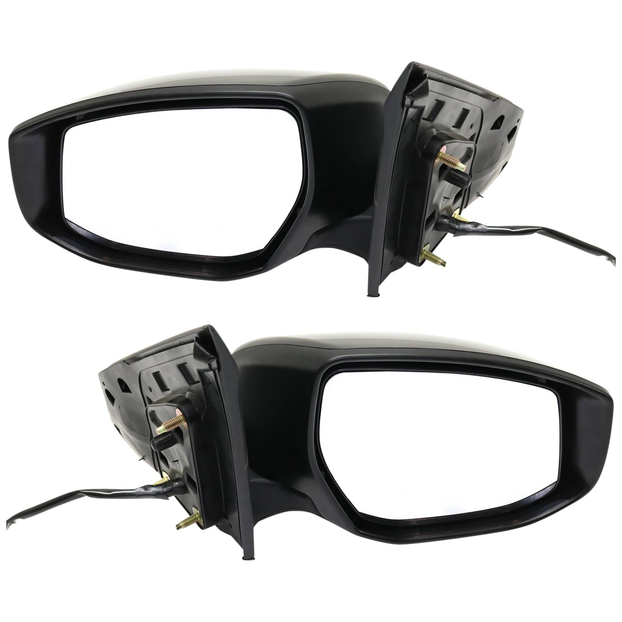 AM SENTRA 13-19 MIRROR RH AND LH Power Manual Folding Heated Paintable w Signal Light SKU SET JNS131ER S Partslink NI1320237 NI1321237 OEM 963013SG0D PFM 963013YU5F PFM