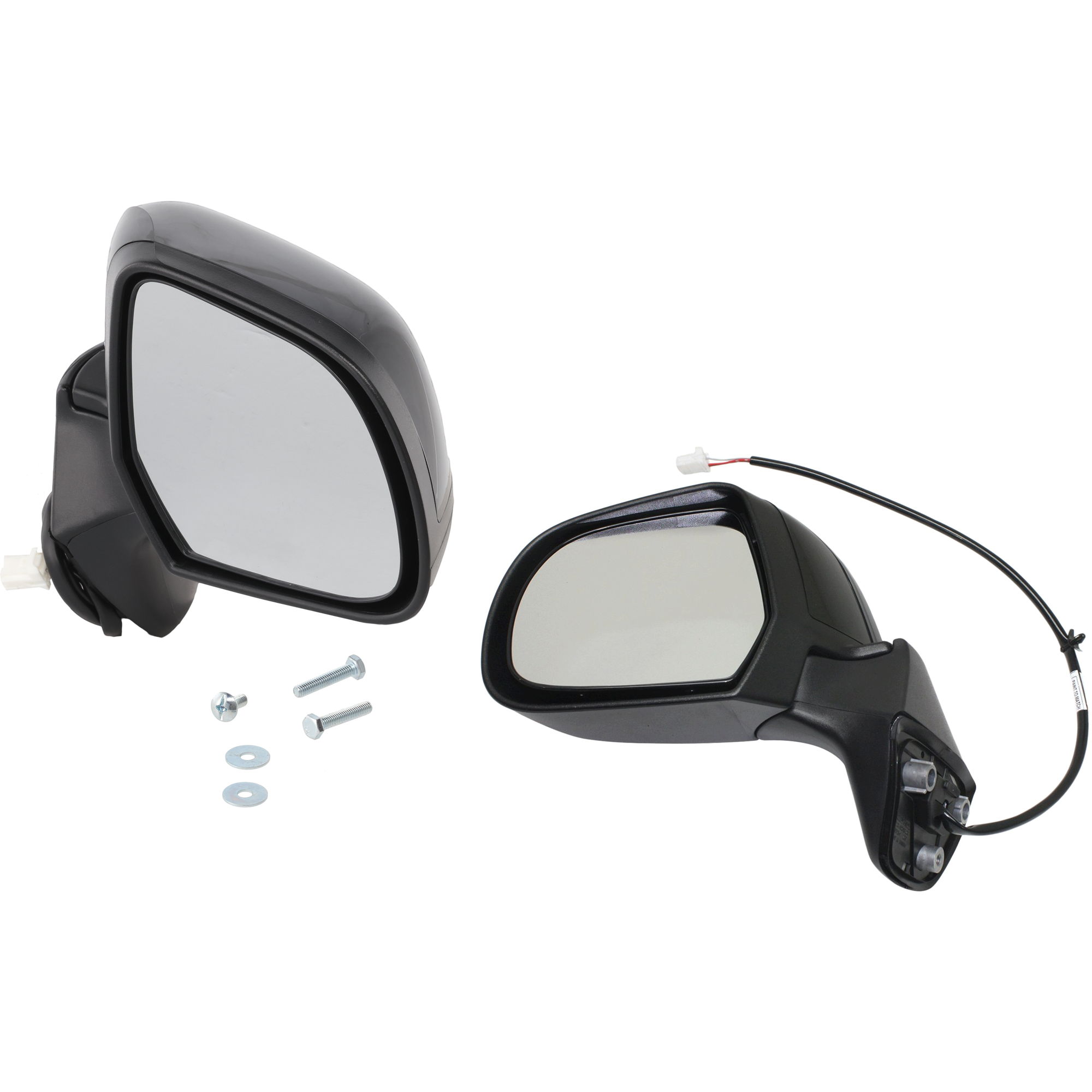 AM VERSA NOTE 14-19 MIRROR RH AND LH Power Manual Folding Non Heated Paintable w o Side View Camera Exc. SR Model SKU SET JNS137ER Partslink NI1320252 NI1321252 OEM 963013WC0B 963019MB0A 963023WC