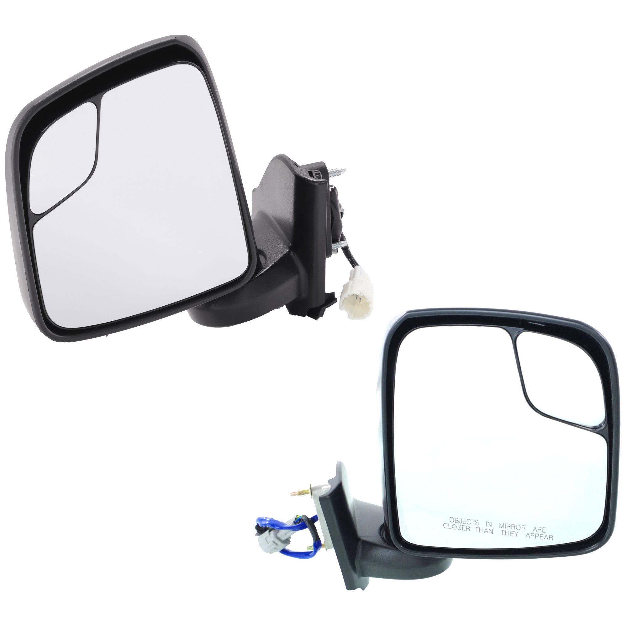 AM CITY EXPRESS 15-18 NV200-13-21 MIRROR RH AND LH Non Towing Power Manual Folding Heated Paintable w Appearance Package NV200 SV Model City Express LT Model SKU SET JNS141ER Partslink NI1320247 NI1321247 OEM 19317356-963013LM0B 19317358-9