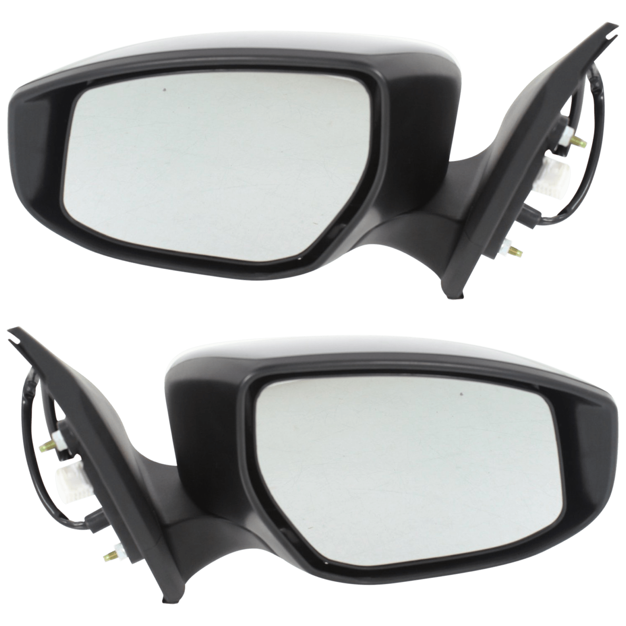 AM SENTRA 13-19 MIRROR RH AND LH Power Manual Folding Heated Paintable No Signal Light SKU SET JNS151ER Partslink NI1320262 NI1321262 OEM 963013SG1A PFM 963013YU2F PFM