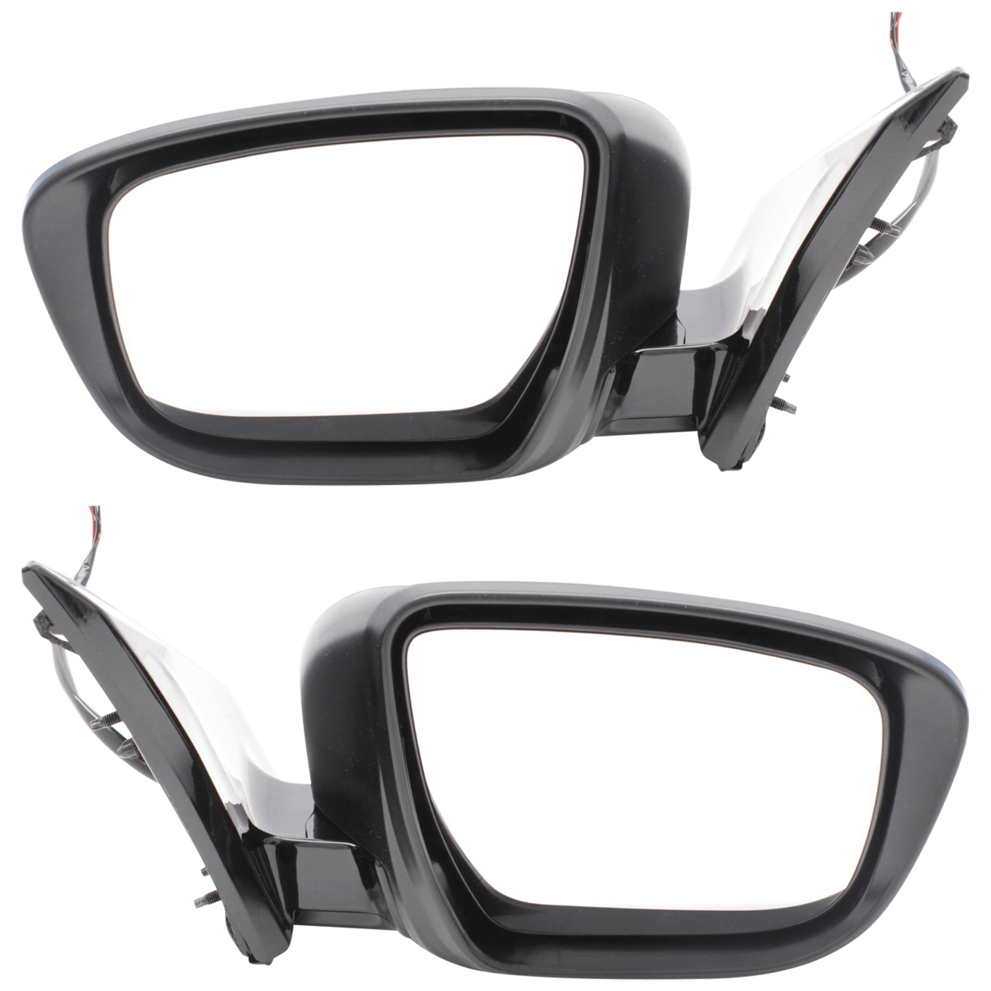 AM MURANO 16-21 MIRROR RH AND LH Power Manual Folding Non Heated Paintable w Signal Light No Memory S SV Models From 03-16 SKU SET JNS155ER S Partslink NI1320284 NI1321284 OEM 963015AA4A PFM 963734BA0A 9630