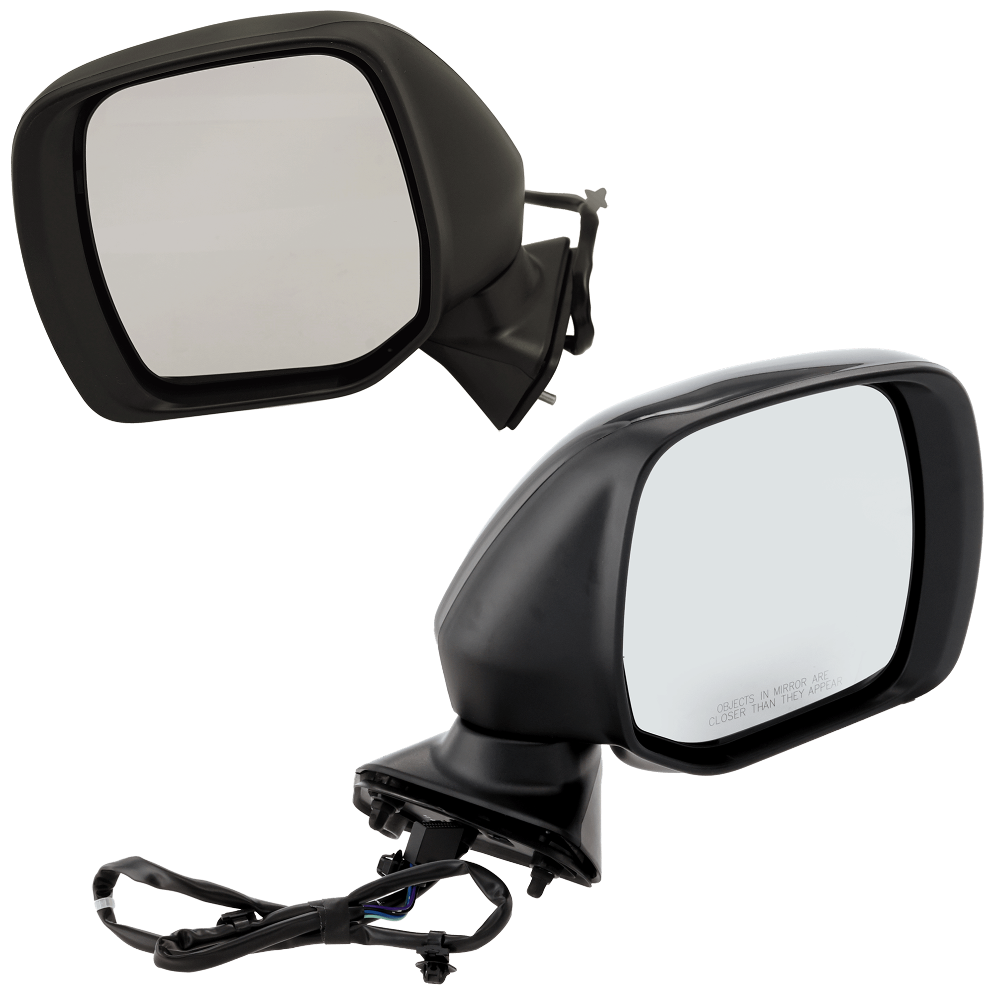 AM QUEST 11-17 MIRROR RH AND LH Power Manual Folding Heated Paintable No Signal Light SKU SET JNS172ER 2 Partslink NI1320279 NI1321279 OEM 963011JA3C 963021JA3C