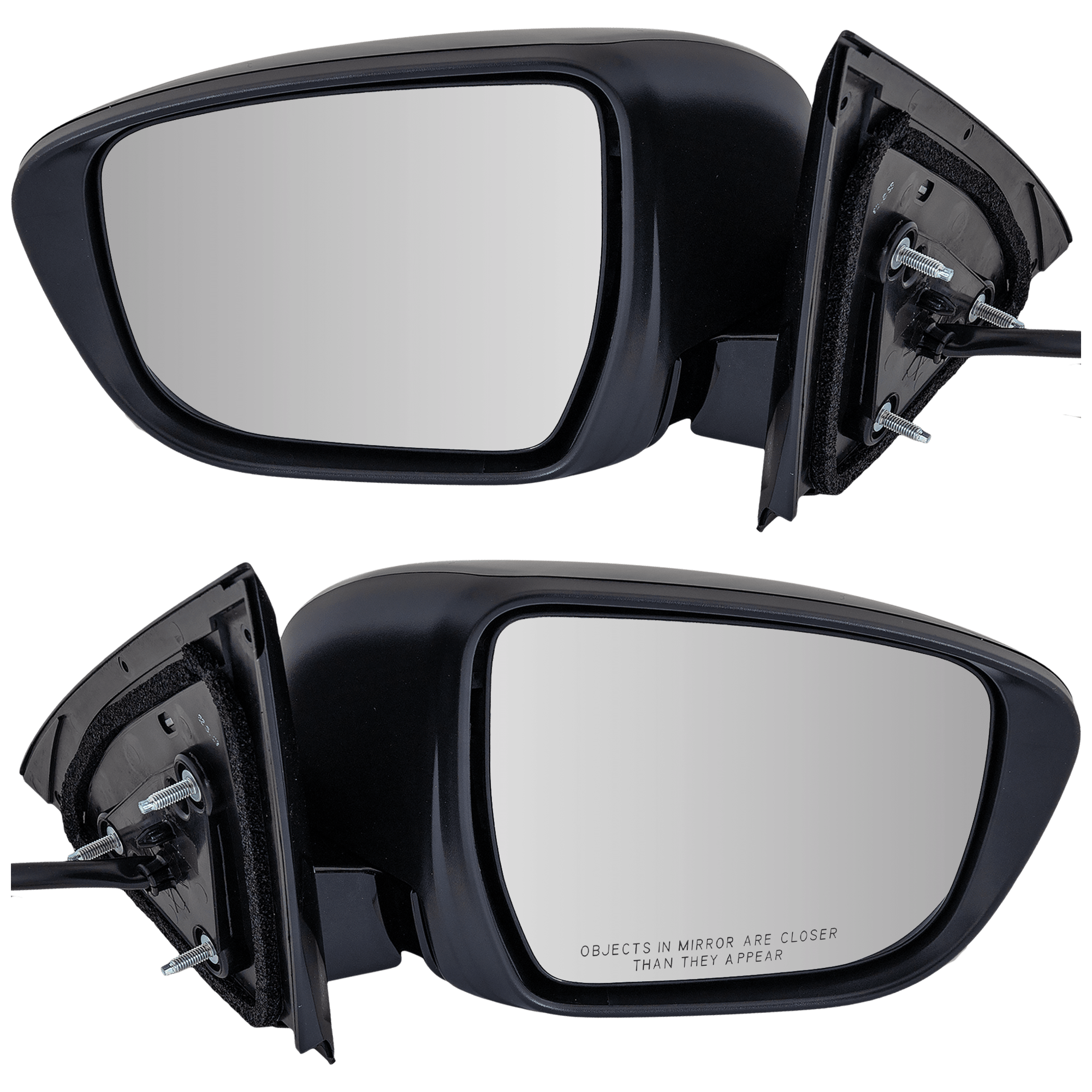 AM PATHFINDER 18-20 MIRROR RH AND LH Power Manual Folding Non Heated Paintable w Signal Light w o Around View Monitor and Memory SKU SET JNS179ER S Partslink NI1320318 NI1321318 OEM 963019PJ9A PFM 963029PJ9A PFM