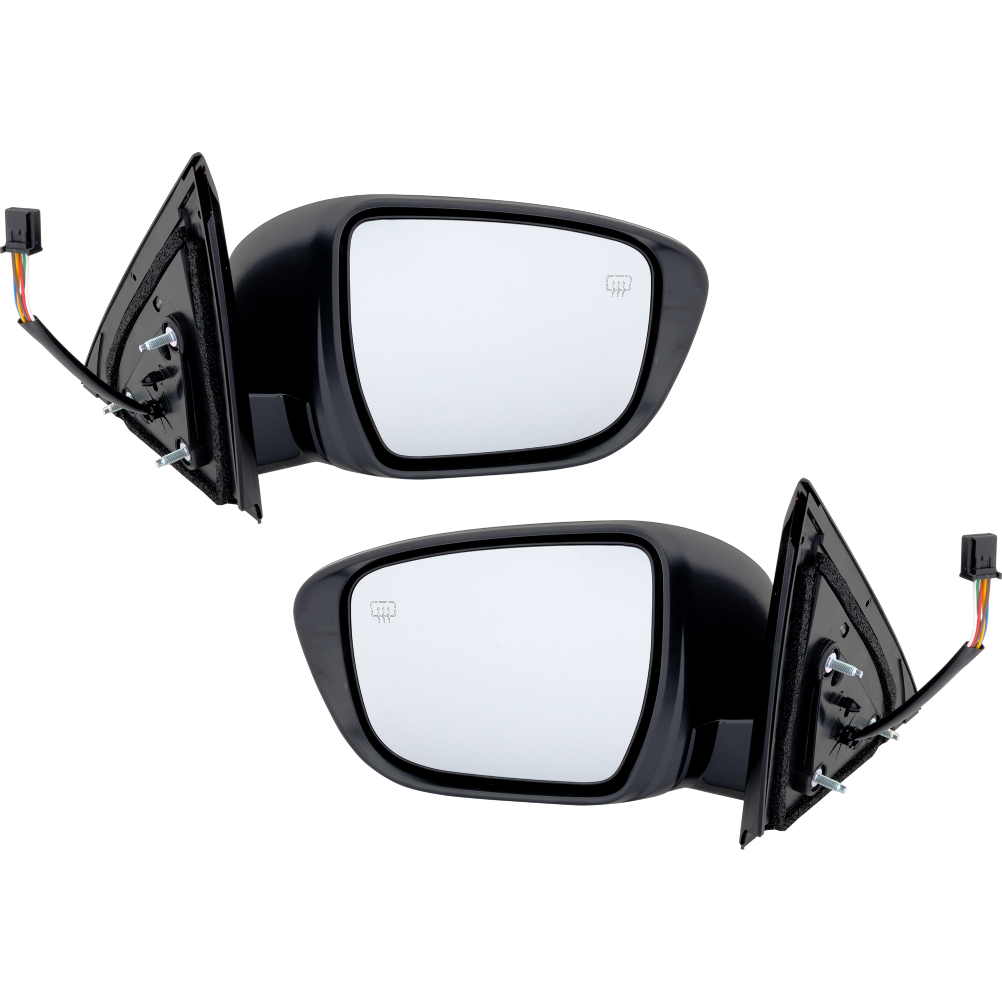 AM PATHFINDER 18-20 MIRROR RH AND LH Power Manual Folding Heated Paintable w Signal Light w o Around View Monitor and Memory S SV Model SKU SET JNS181ER S Partslink NI1320319 NI1321319 OEM 963019PJ9B PFM 963029PJ9B PFM