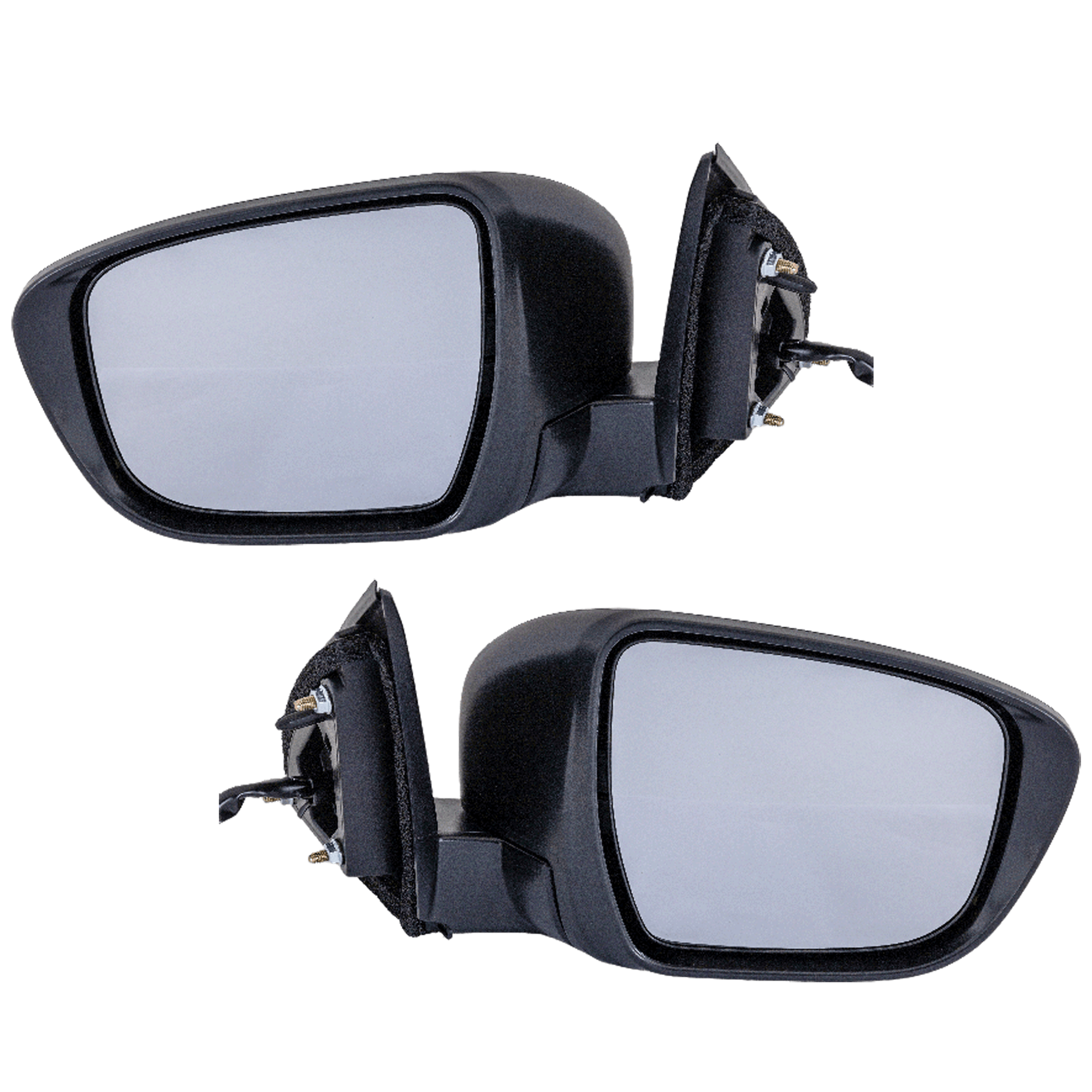 AM ROGUE SPORT 17-22 MIRROR RH AND LH Power Manual Folding Heated Paintable SV Model w Signal Light No Auto dimming BSD and Memory SKU SET JNS182ER S Partslink NI1320301 NI1321301 OEM 963016MA1A PFM 963026MA1A PFM