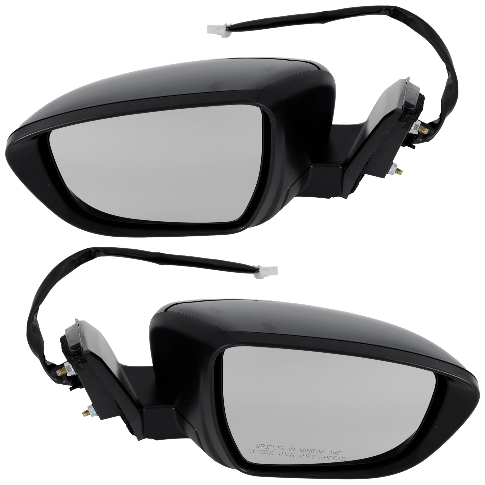 AM ROGUE SPORT 17-22 MIRROR RH AND LH Power Manual Folding Heated Paintable SL SV Models w Signal Light Camera No BSD Memory and Puddle Light SKU SET JNS197ER S Partslink NI1320302 NI1321302 OEM 963016MA2B PFM 963026MA2B PFM