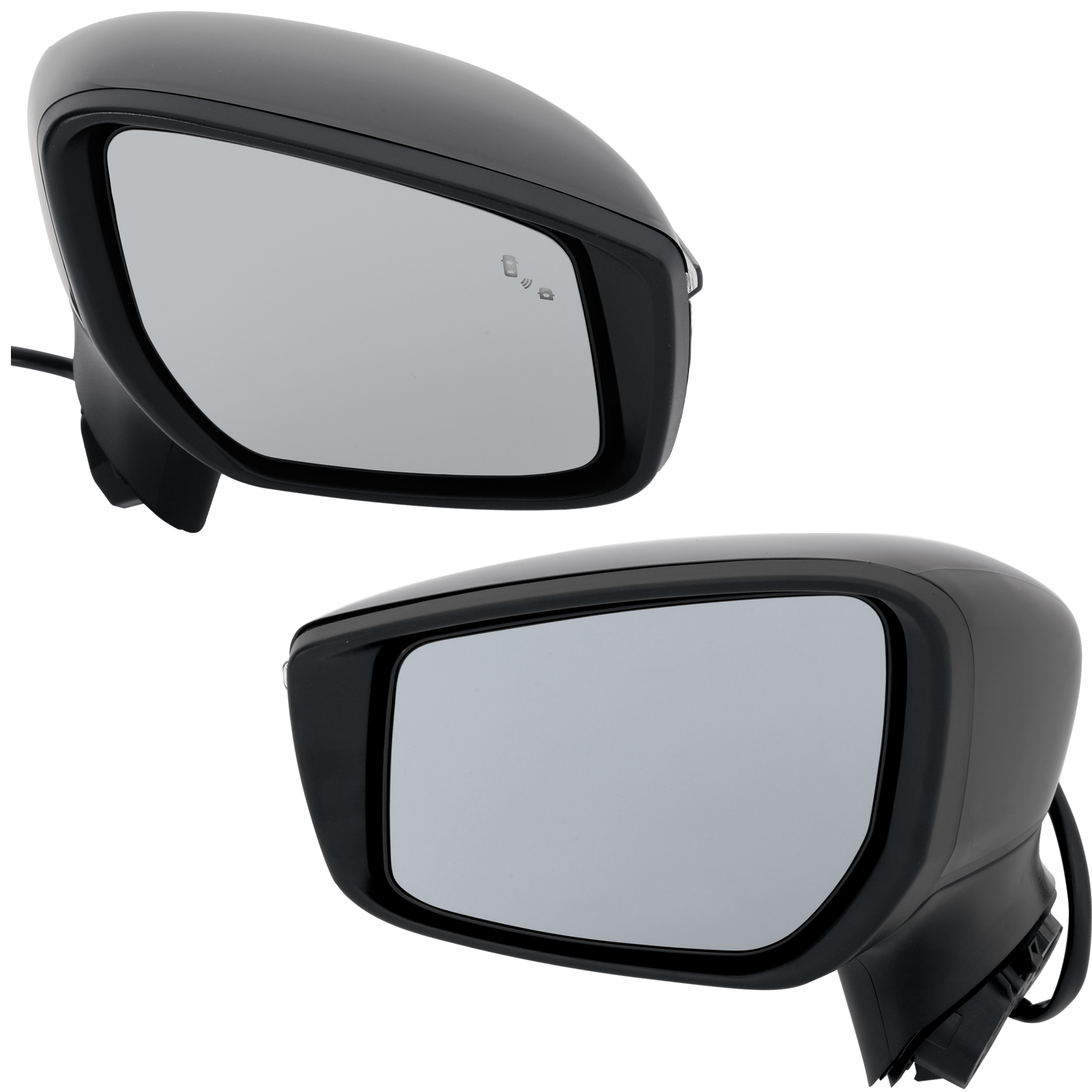 AM Mirror SKU SET JNS199ER S B Partslink NI1320322 NI1321323 OEM 963015EE9A PFM 963025EE6A PFM