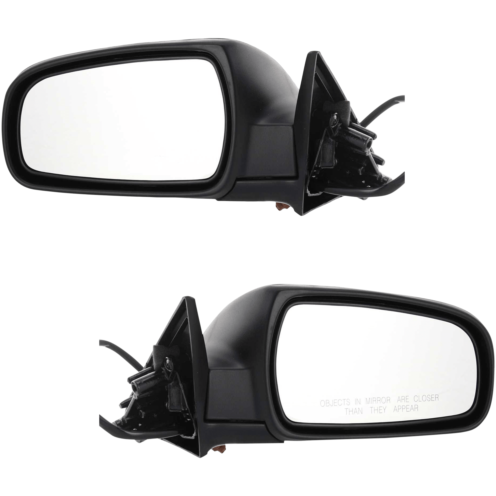 AM MAXIMA 96-99 MIRROR RH AND LH Power Manual Folding Non Heated Paintable SKU SET JNS20ER Partslink NI1320112 NI1321112 OEM K630153U01 K630253U01