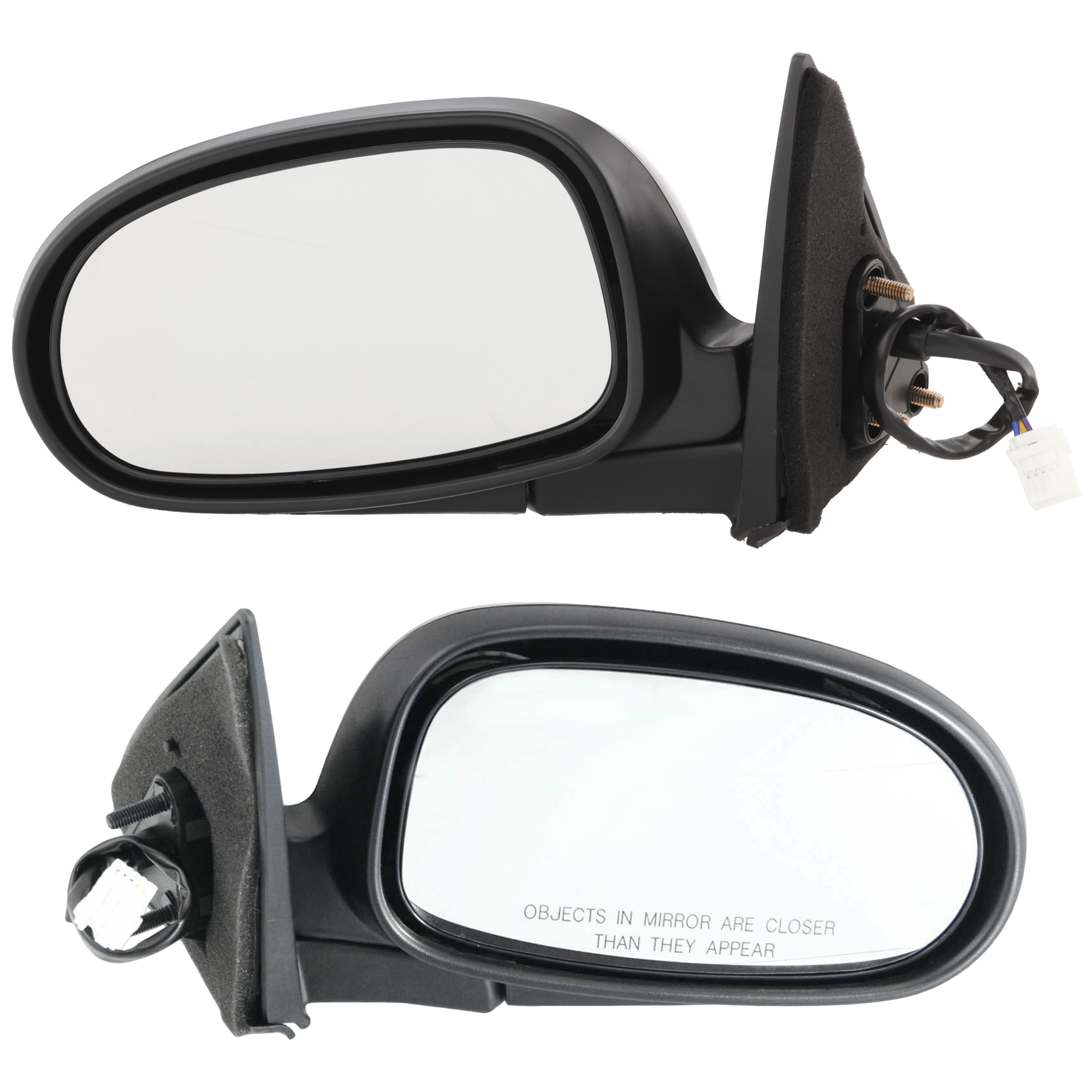 AM MAXIMA 00-03 MIRROR RH AND LH Power Manual Folding Non Heated Paintable SKU SET JNS33ER Partslink NI1320121 NI1321121 OEM 963013Y001-963023Y001