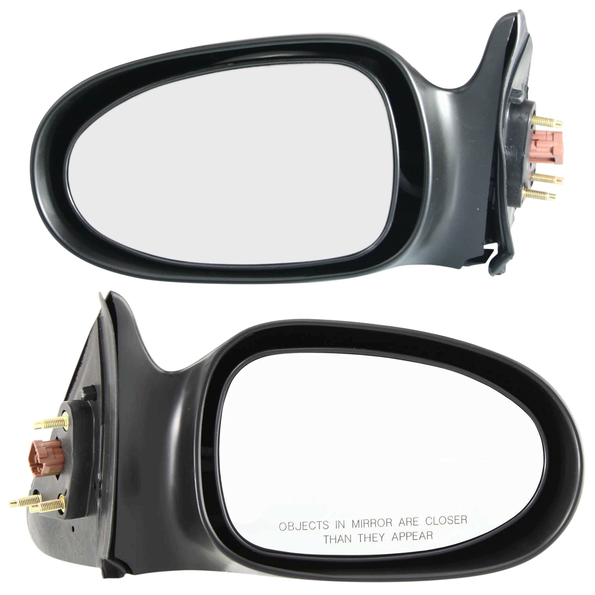 AM ALTIMA 00-01 MIRROR RH AND LH Power Non Folding Non Heated Paintable No Auto dimming BSD Memory and Signal Light SKU SET JNS37ER Partslink NI1320125 NI1321125 OEM 963010Z811-963020Z811