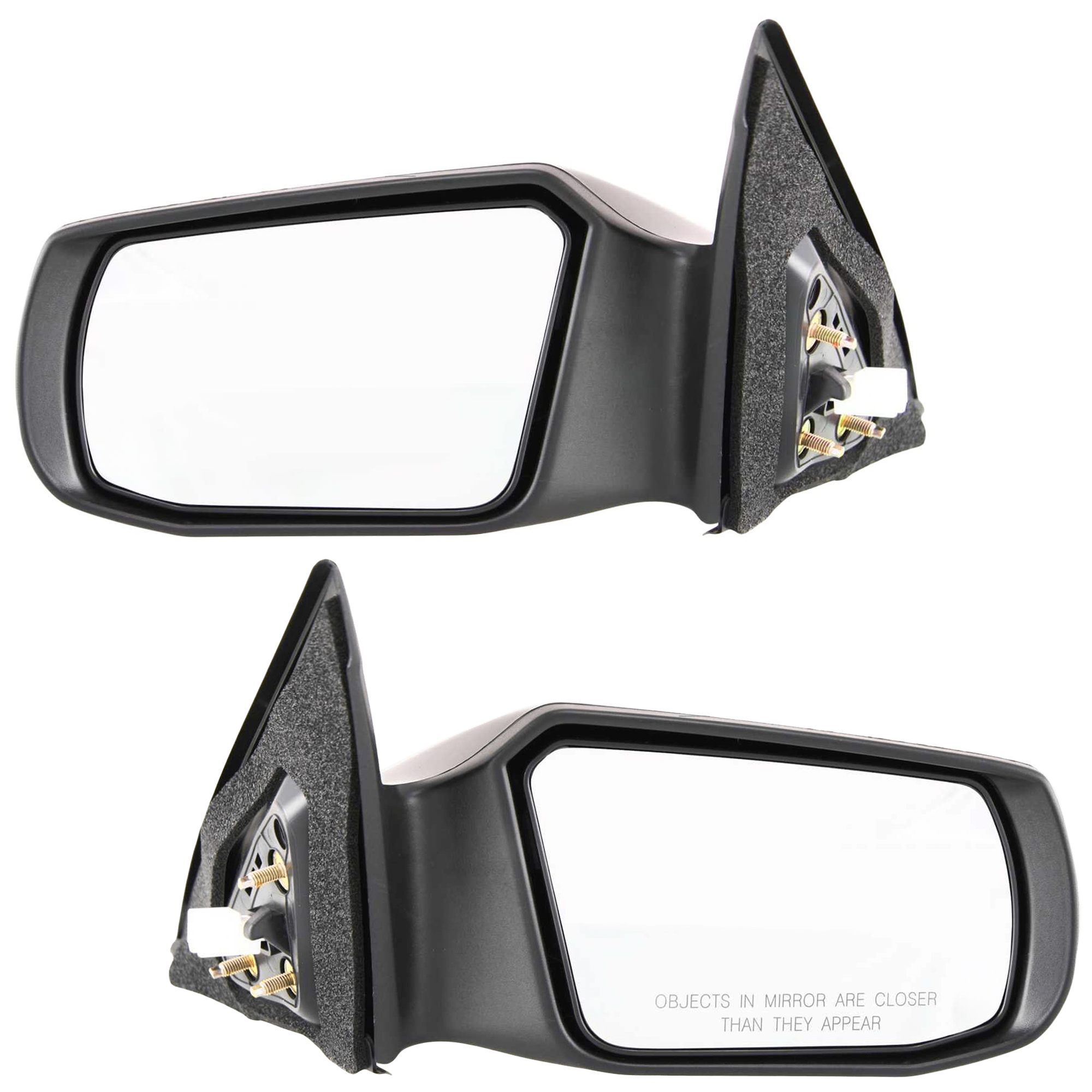 AM ALTIMA 07-12 MIRROR RH AND LH Power Non Folding Non Heated Paintable No Auto dimming BSD Memory and Signal Light 2.5L Engine w o Convenience Package Sedan Hybrid SKU SET JNS51ER Partslink NI1320163 NI1321163 OEM 96301JA04A 96302JA04A