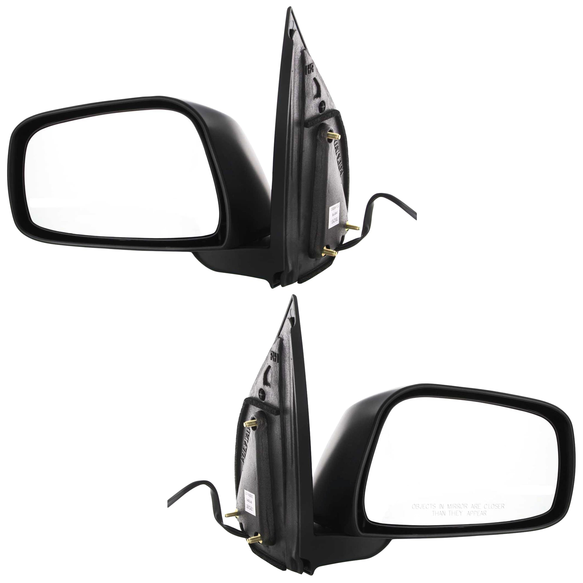 AM FRONTIER 05-21 MIRROR RH AND LH Power Manual Folding Non Heated Textured Desert Runner LE Nismo Off Road S SE SV Models SKU SET JNS53ER Partslink NI1320153 NI1321153 OEM 963019BC9B 963029BC9B