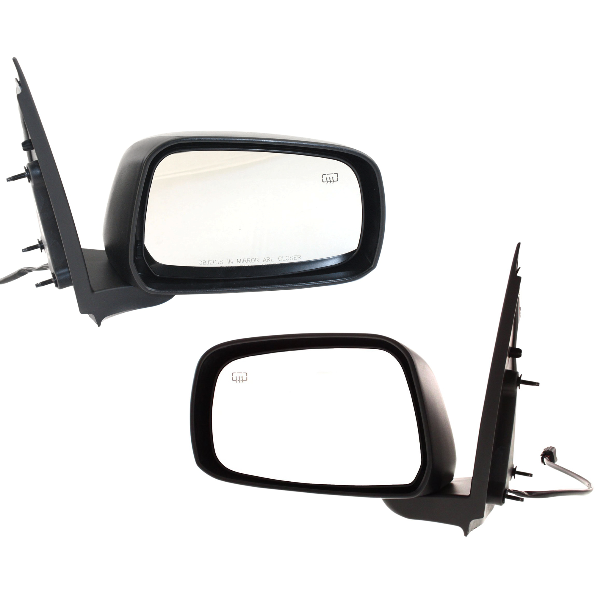 AM FRONTIER 05-10 MIRROR RH AND LH Power Manual Folding Heated Paintable LE Model Crew Cab SKU SET JNS54ER Partslink NI1320169 NI1321169 OEM 96301EA010-96302EA010