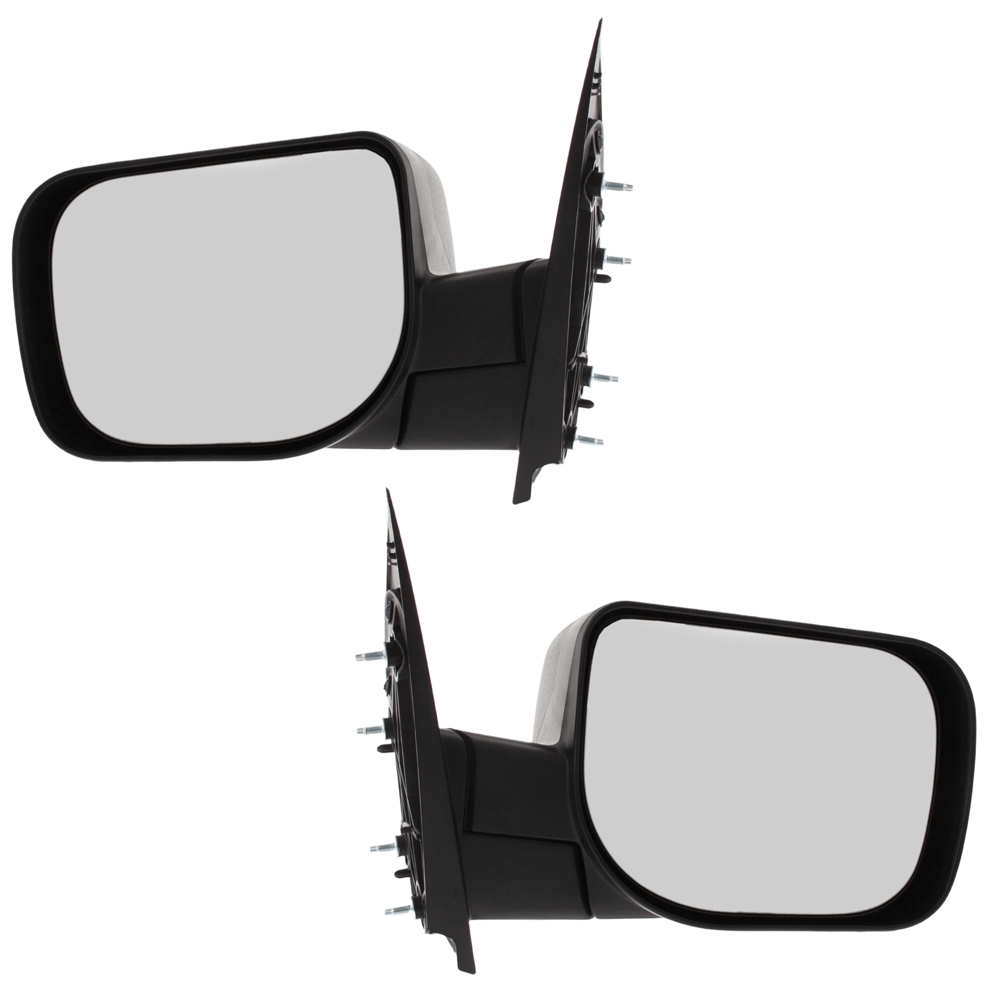 AM TITAN 04-15 MIRROR RH AND LH Non Towing Manual Adjust Manual Folding Non Heated Textured XE S Models SKU SET JNS56R Partslink NI1320171 NI1321171 OEM 96301ZH00A 96302ZH00A
