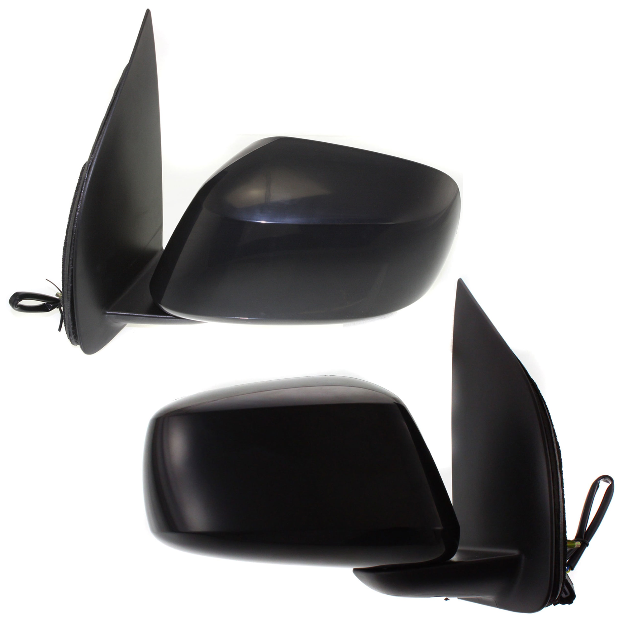 AM FRONTIER 05-19 MIRROR RH AND LH Power Manual Folding Non Heated Paintable SKU SET JNS72ER Partslink NI1320168 NI1321168 OEM 96301EA18E 96302EA18E