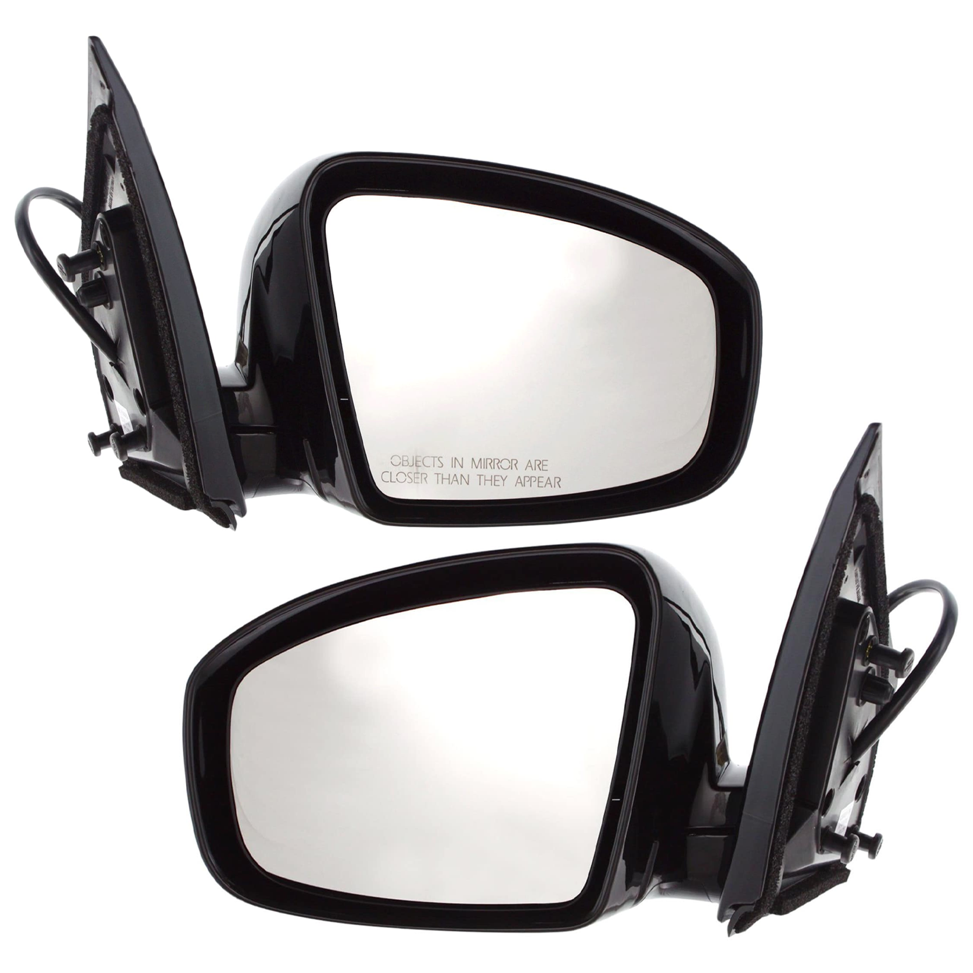 AM MURANO 09-14 MIRROR RH AND LH Power Manual Folding Heated Paintable w Memory Exc. Cross Cabriolet Model SKU SET JNS75ER Partslink NI1320198 NI1321198 OEM 963011AA0C K63731BA0A 963021AA