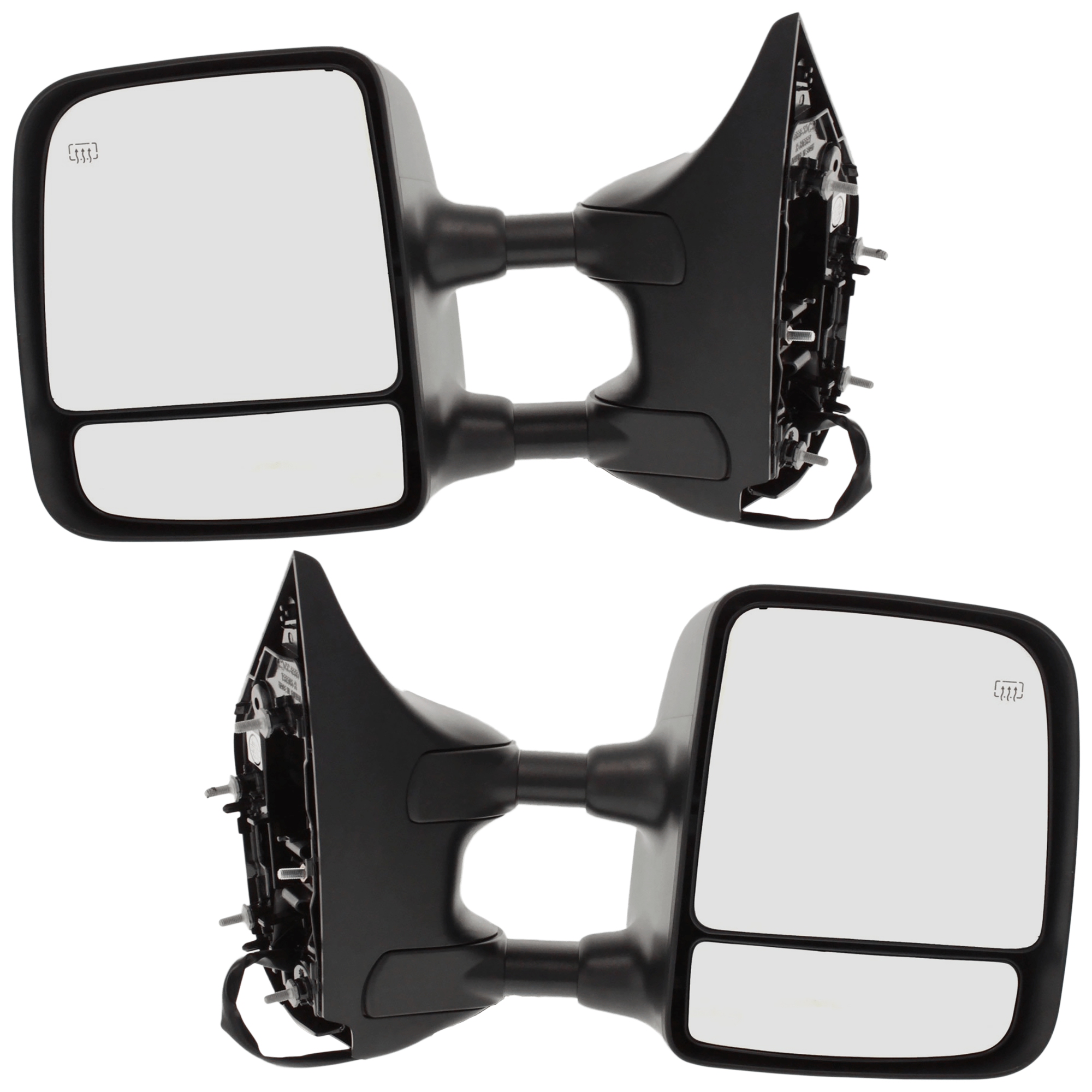 AM TITAN 06-15 TOWING MIRROR RH AND LH Power Manual Folding Heated Textured SE SV Models SKU SET JNS77ER Partslink NI1320203 NI1321203 OEM 96301ZR00E 96302ZR00E