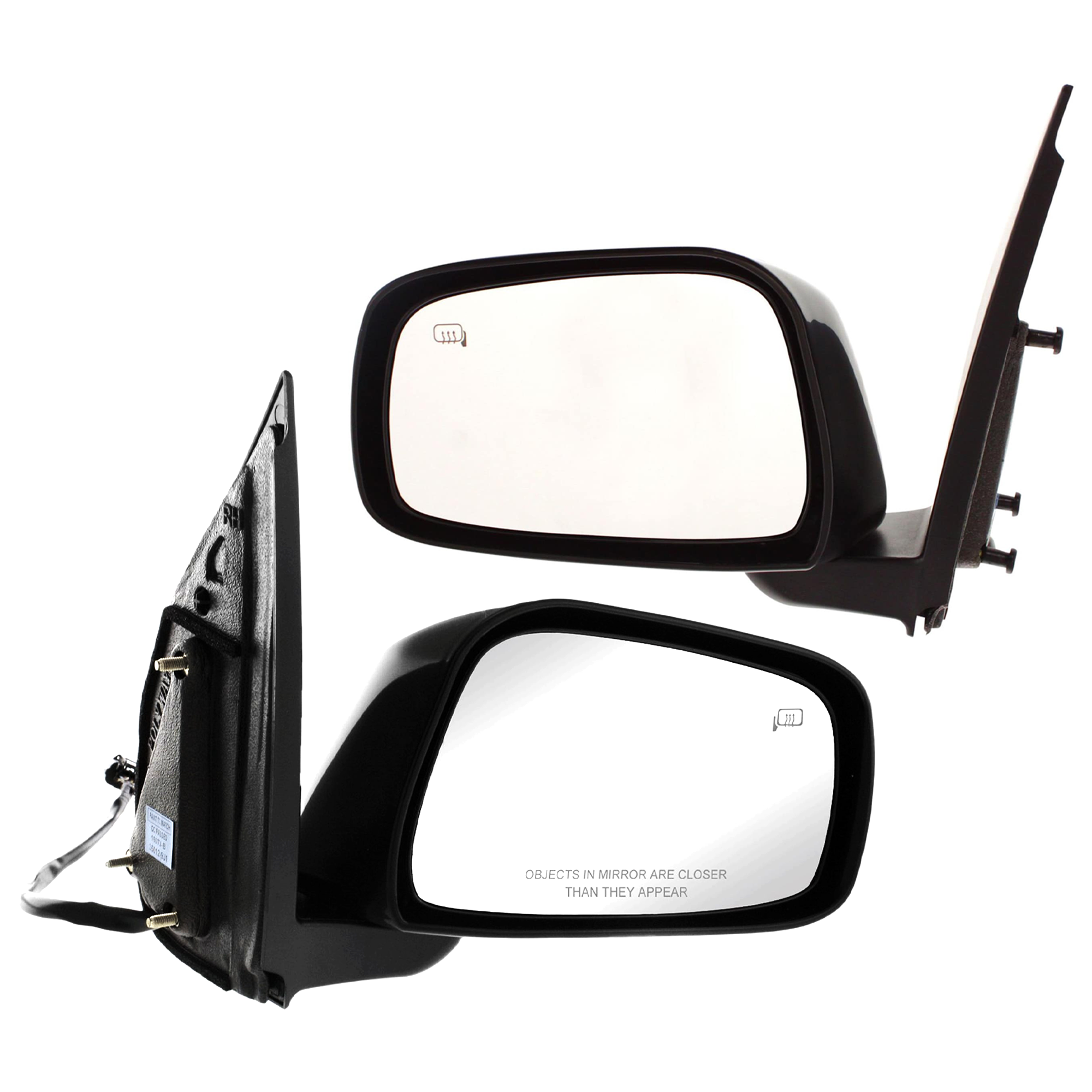 AM PATHFINDER 05-12 MIRROR RH AND LH Power Manual Folding Heated Paintable w Memory LE Model SKU SET JNS81ER Partslink NI1320201 NI1321201 OEM 96301EA29E 96302EA29E