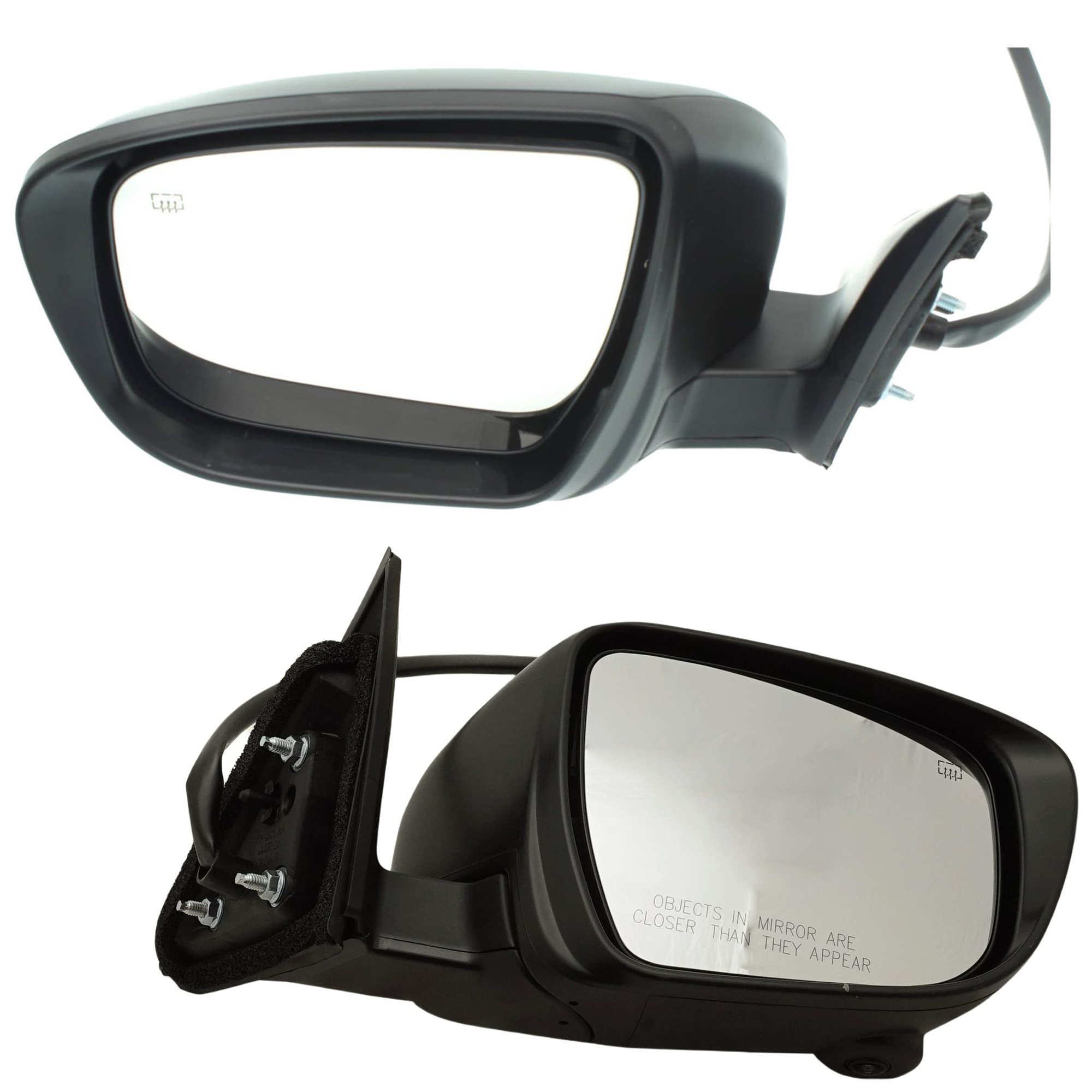 AM ROGUE 14-16 MIRROR RH AND LH Power Manual Folding Heated Paintable w Side View Camera and Signal Light USA Built 14-16 Korea Built 15-16 SKU SET JNS93ER S Partslink NI1320271 NI1321271 OEM 963014BA3A PFM 963739TB0A 2841