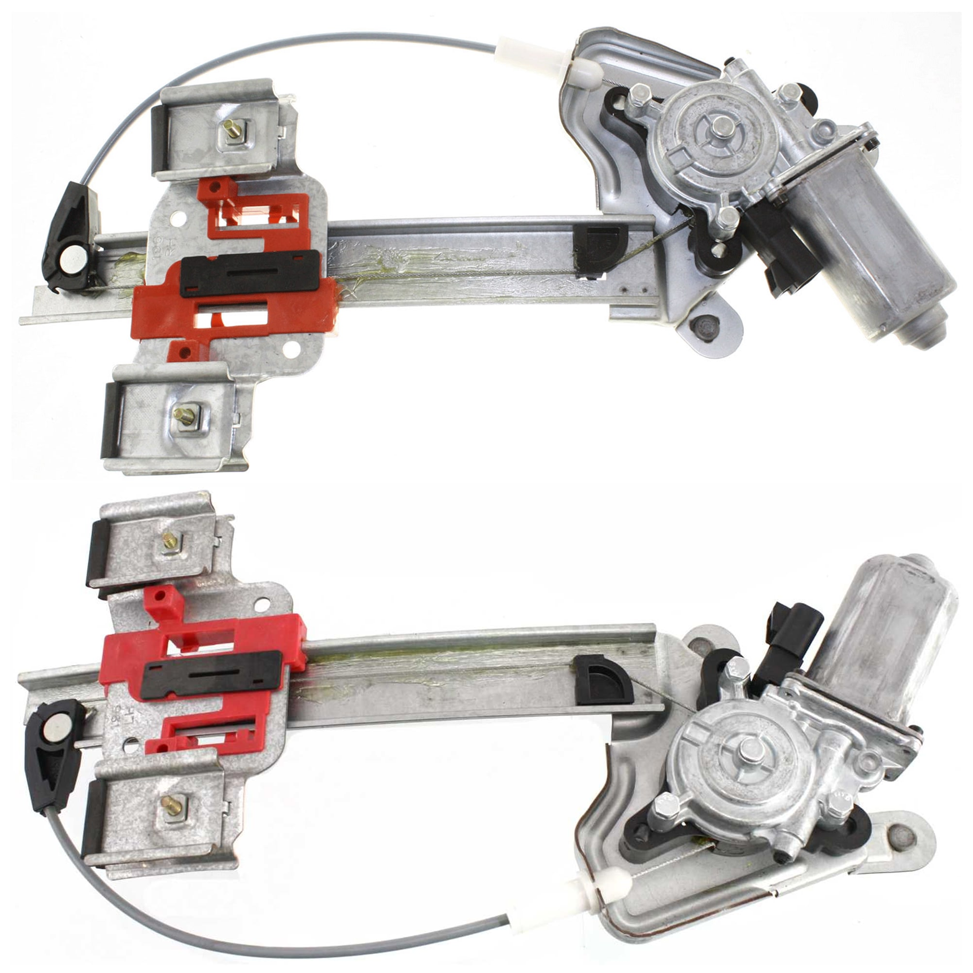 AM AURORA 01-03 REAR WINDOW REGULATOR RH AND LH Power w Motor SKU SET JO491701 Partslink GM1550121 GM1551121 OEM 25750516-25750517