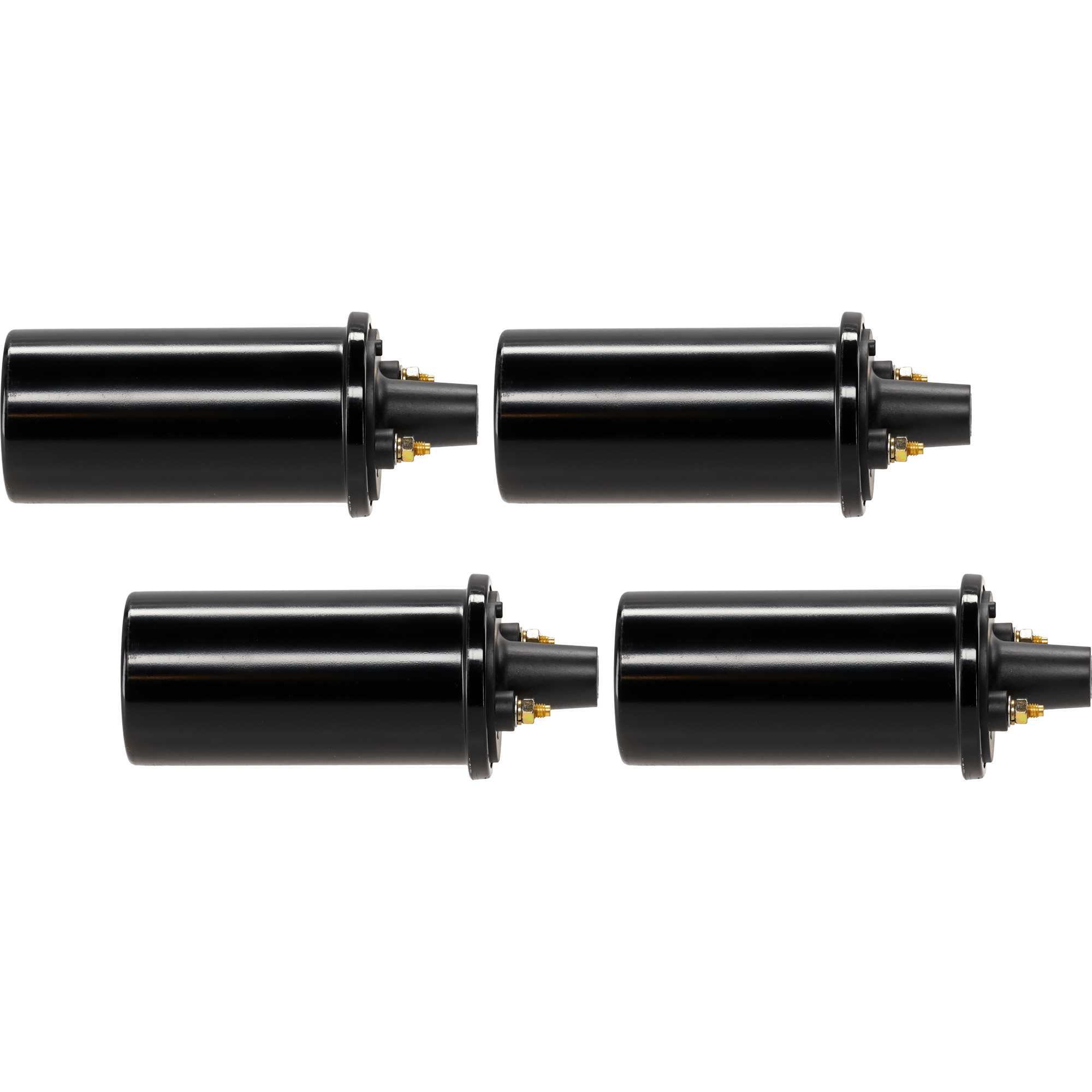 AM RANCH WAGON 52-74-4RUNNER 88-92 IGNITION COIL 12 V Female Connector 2 Female Terminals Screw T Set of 4 SKU SET JO504601-4