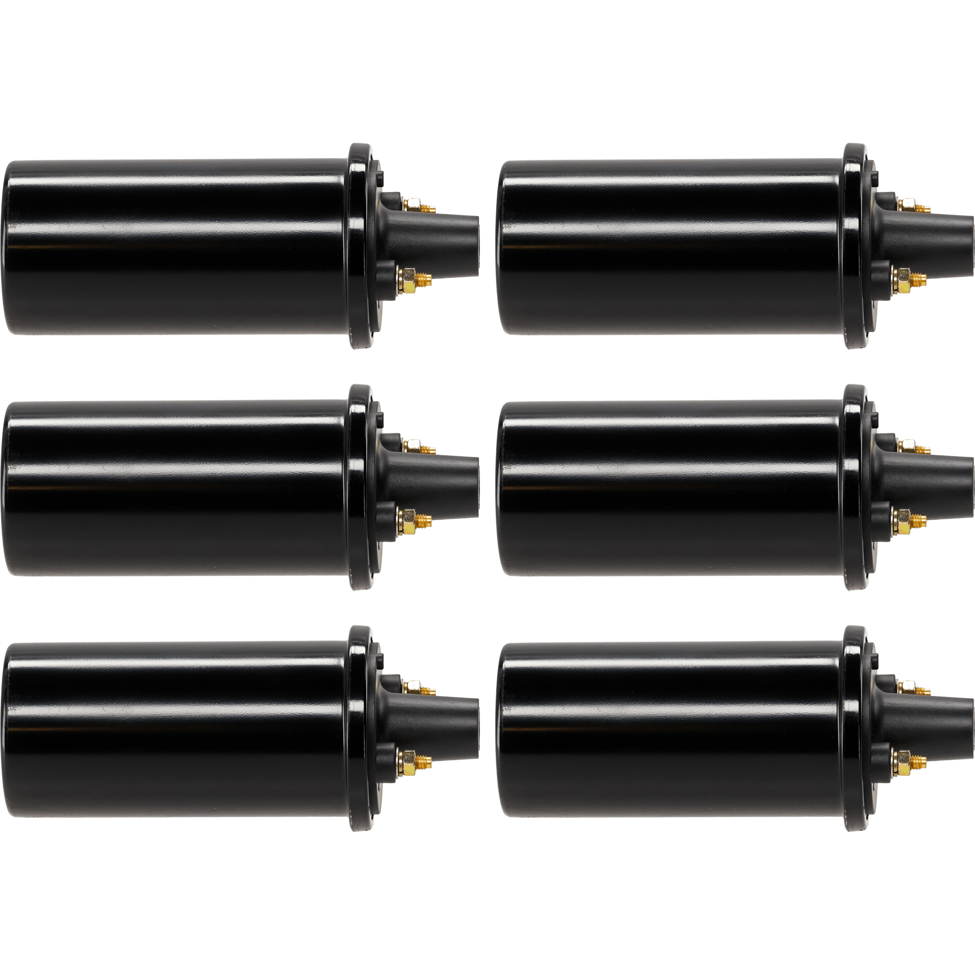AM RANCH WAGON 52-74-4RUNNER 88-92 IGNITION COIL 12 V Female Connector 2 Female Terminals Screw T Set of 6 SKU SET JO504601-6