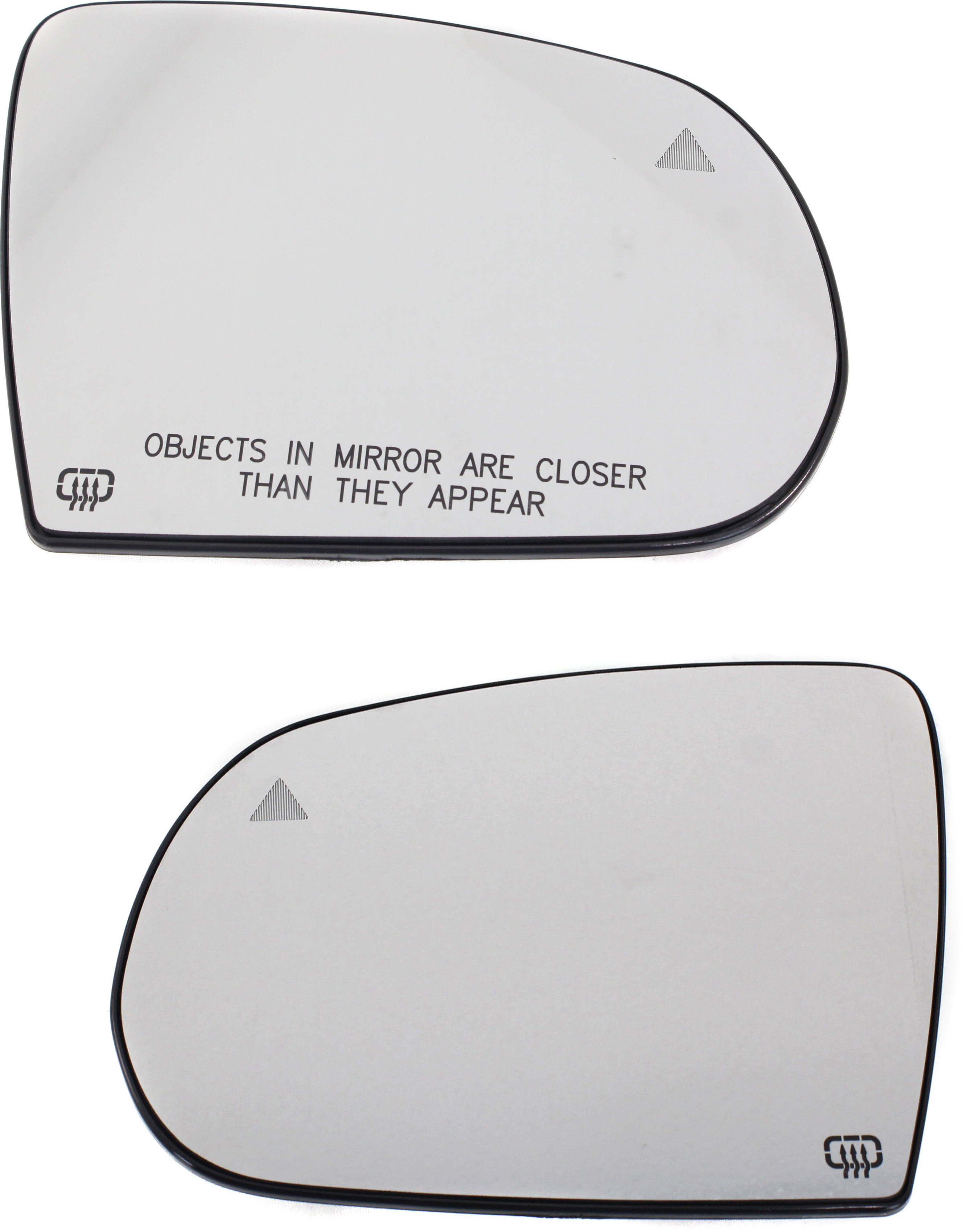 AM CHEROKEE 14-22 MIRROR GLASS RH AND LH Heated w Blind Spot Detection in Glass and Backing Plate No Signal Light SKU SET JP01GR Partslink CH1324179 CH1325179 OEM 68228918AA 68228919AA