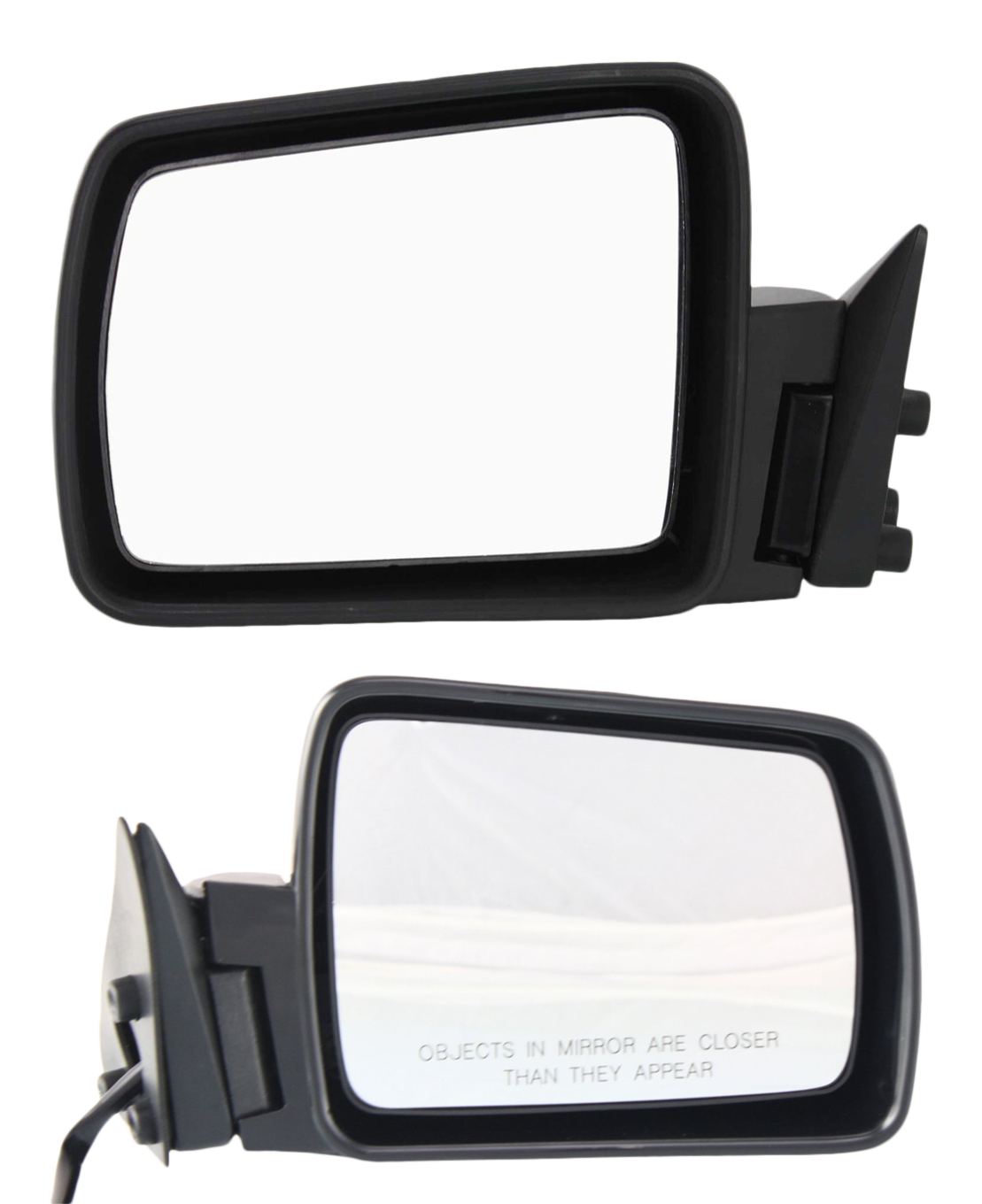 AM CHEROKEE 84-96 MIRROR RH AND LH Power Non Folding Non Heated Paintable No Auto dimming BSD Memory and Signal Light SKU SET JP15ER Partslink CH1320123 CH1321123 OEM 55075432-55075433