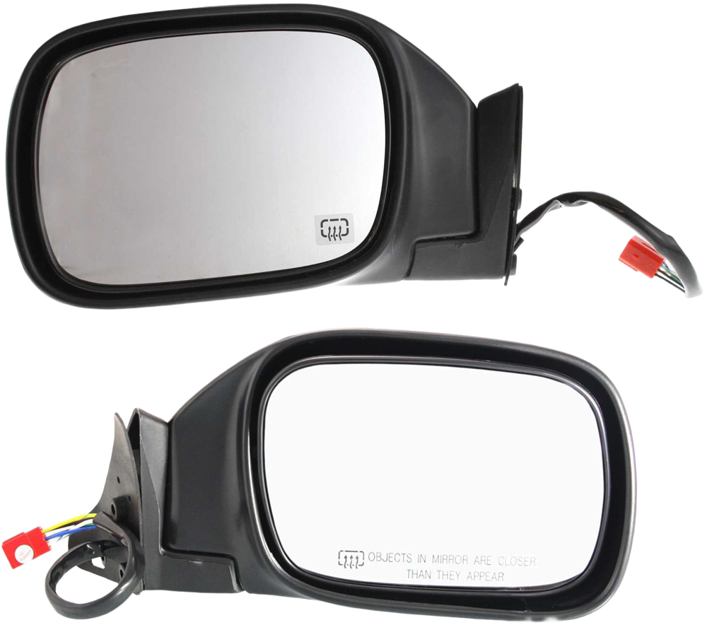 AM CHEROKEE 97-01 MIRROR RH AND LH Power Manual Folding Heated Textured SKU SET JP28ER Partslink CH1320210 CH1321210 OEM 55154950AC 55154951AC