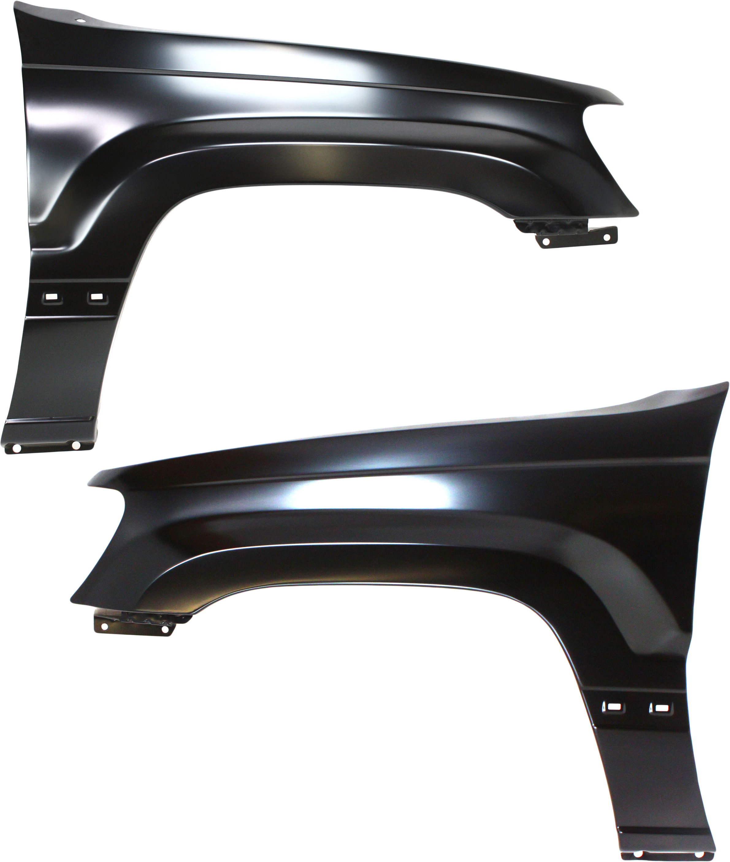 AM GRAND CHEROKEE 99-04 FRONT FENDER RH AND LH Primed CAPA SKU SET JP3101Q Partslink CH1241211C CH1240211C OEM 55135900AC 55135901AC