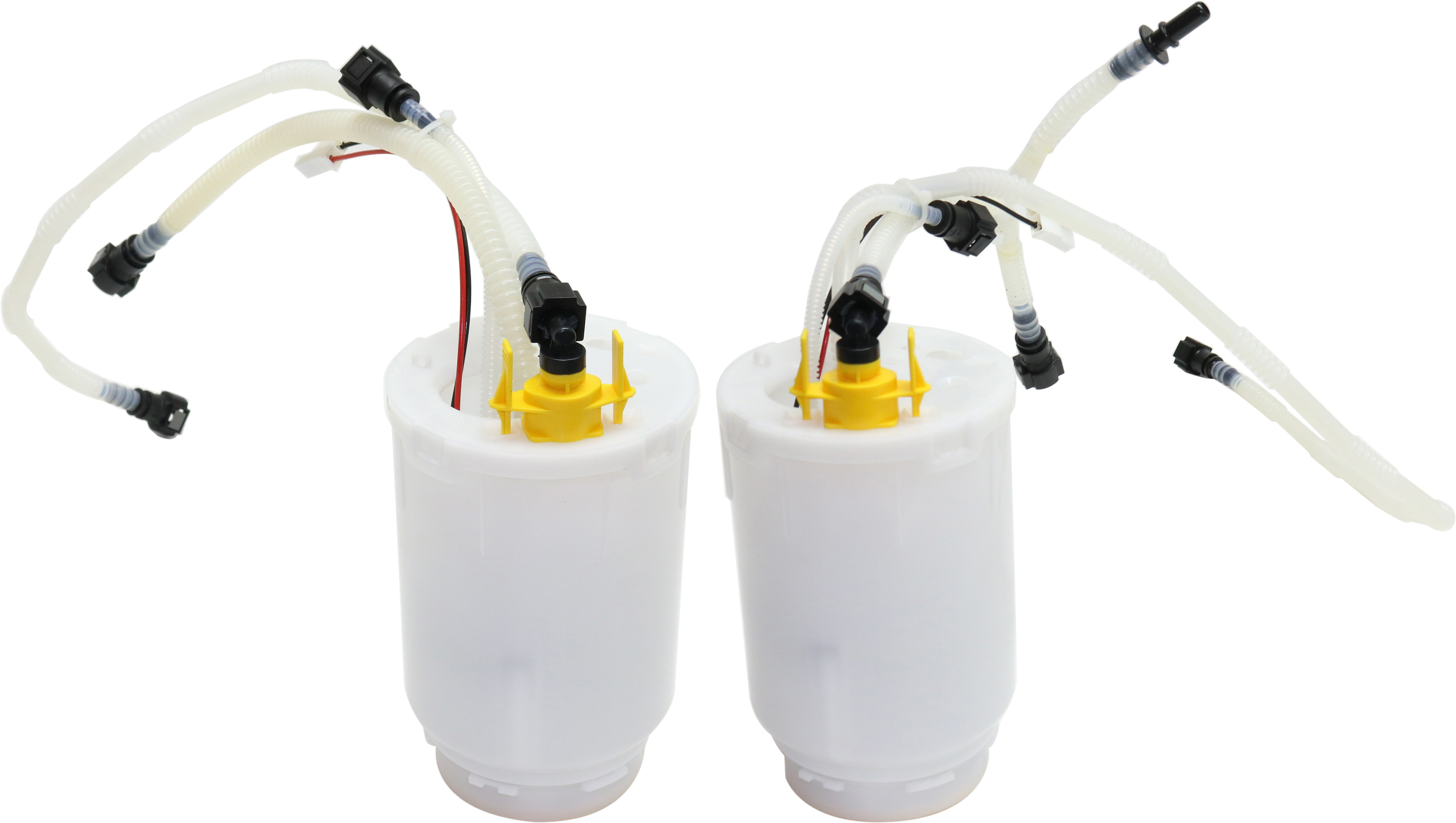 AM CAYENNE 03-10 FUEL PUMP MODULE ASSEMBLY RH and LH Includes Venturi pipes w o Ethanol w Auxiliary Heater SKU SET JP314513 OEM 95562010320-95562010321-955620