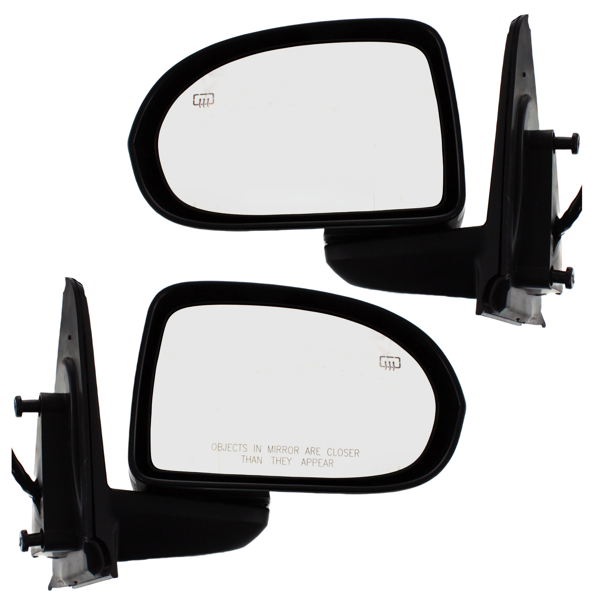 AM COMPASS 07-17 PATRIOT 14-15 MIRROR RH AND LH Power Manual Folding Heated Textured No Auto dimming BSD Memory and Signal Light SKU SET JP33ER Partslink CH1320262 CH1321262 OEM 5115046AM 5115047AM
