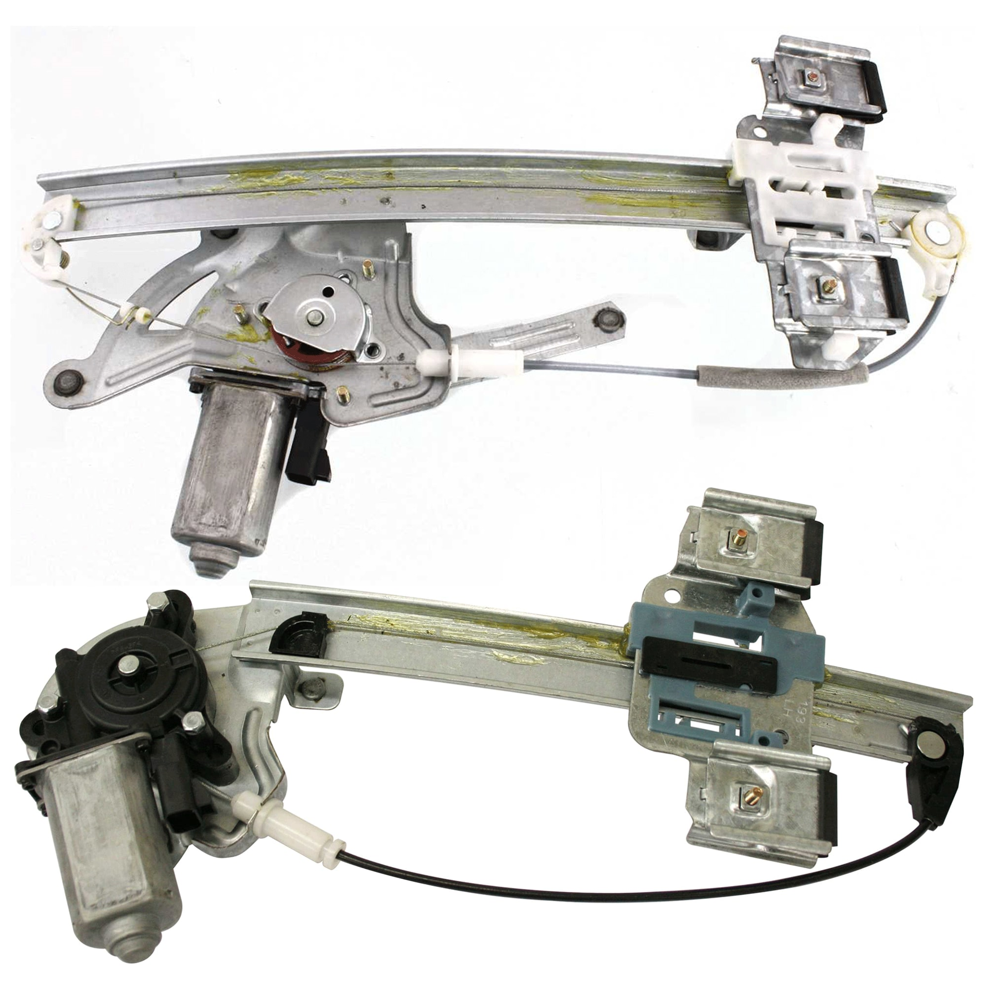 AM BONNEVILLE 00-05 FRONT AND REAR WINDOW REGULATOR RH Power w Motor SKU SET JP462911-2R Partslink GM1351146 GM1551115 OEM 15231238-15231242