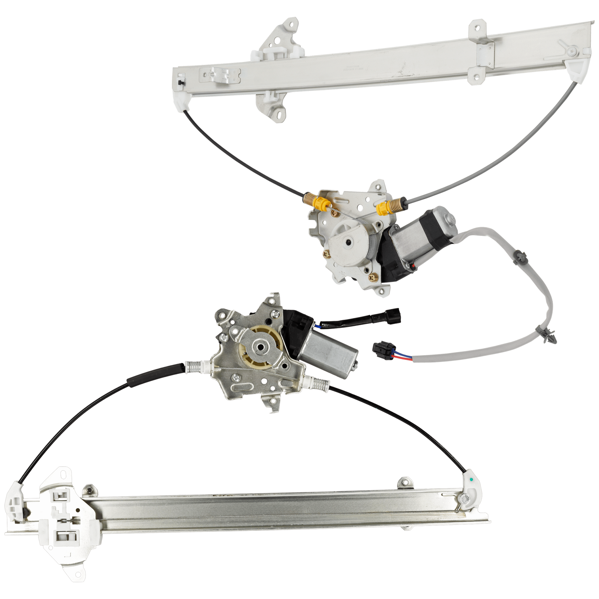 AM FRONTIER 05-21 FRONT AND REAR WINDOW REGULATOR LH Power w Motor SKU SET JP462916 Partslink NI1350129 OEM 80721EA000 PFM 827219BF0A