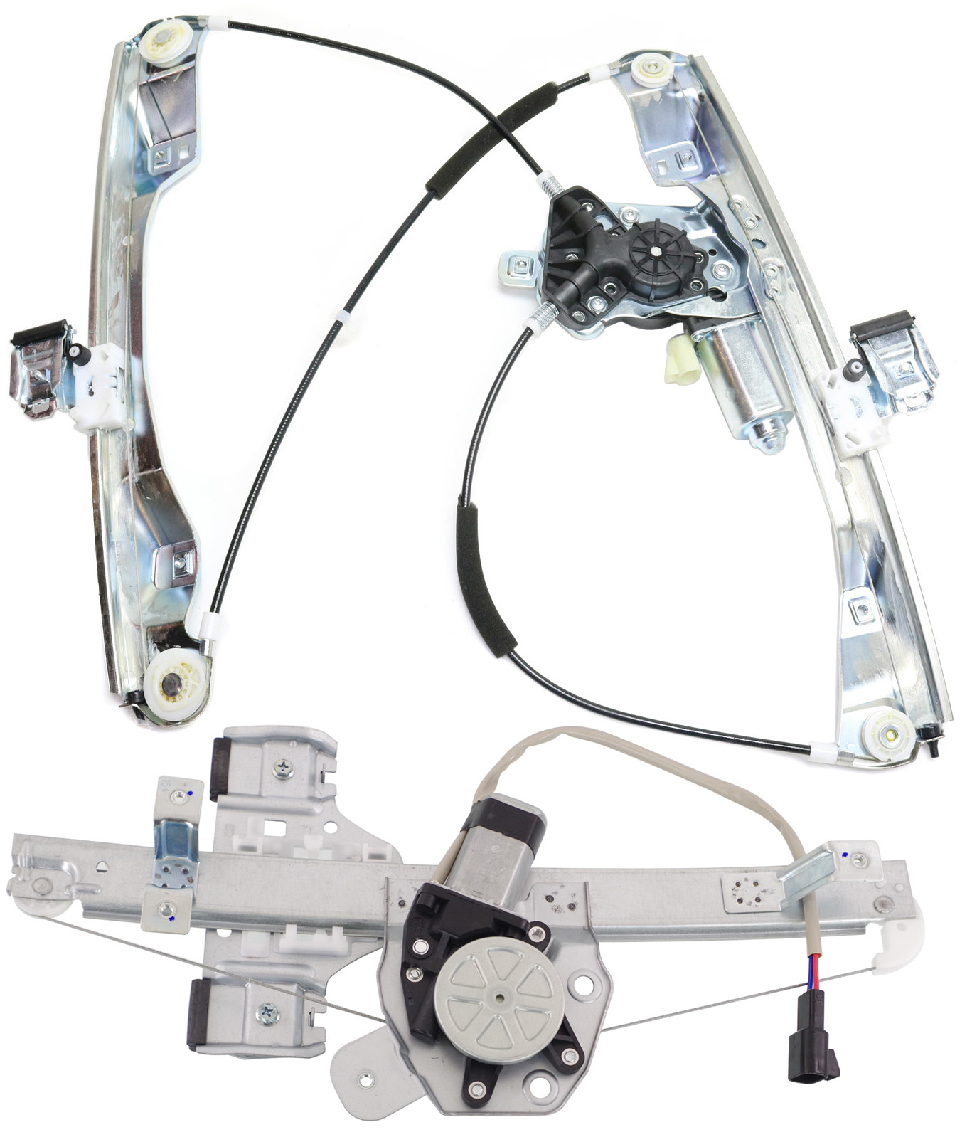 AM CAPRICE 11-13 G8-08-09 FRONT AND REAR WINDOW REGULATOR RH Power w Motor SKU SET JP462927-2R Partslink GM1351216 GM1551147 OEM 92263044-92195913-92420928