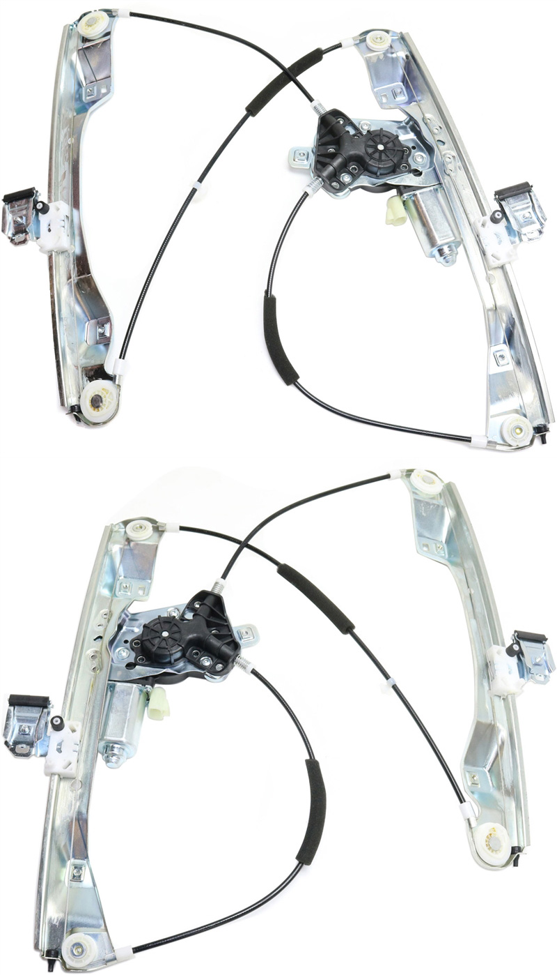 AM CAPRICE 11-13 G8-08-09 FRONT WINDOW REGULATOR RH AND LH Power w Motor SKU SET JP462927 Partslink GM1350216 GM1351216 OEM 92420927-92420928