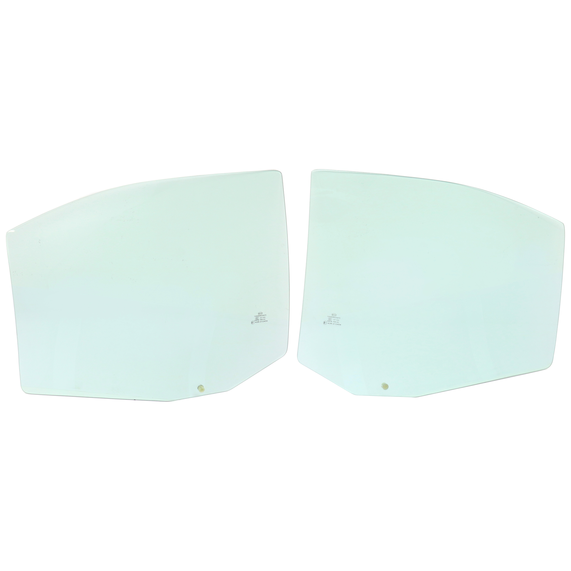 AM PONTIAC G6-05-10 REAR DOOR GLASS RH AND LH Green Tint SKU SET JP481301 OEM 15231950 DD10856GTYN 15231951