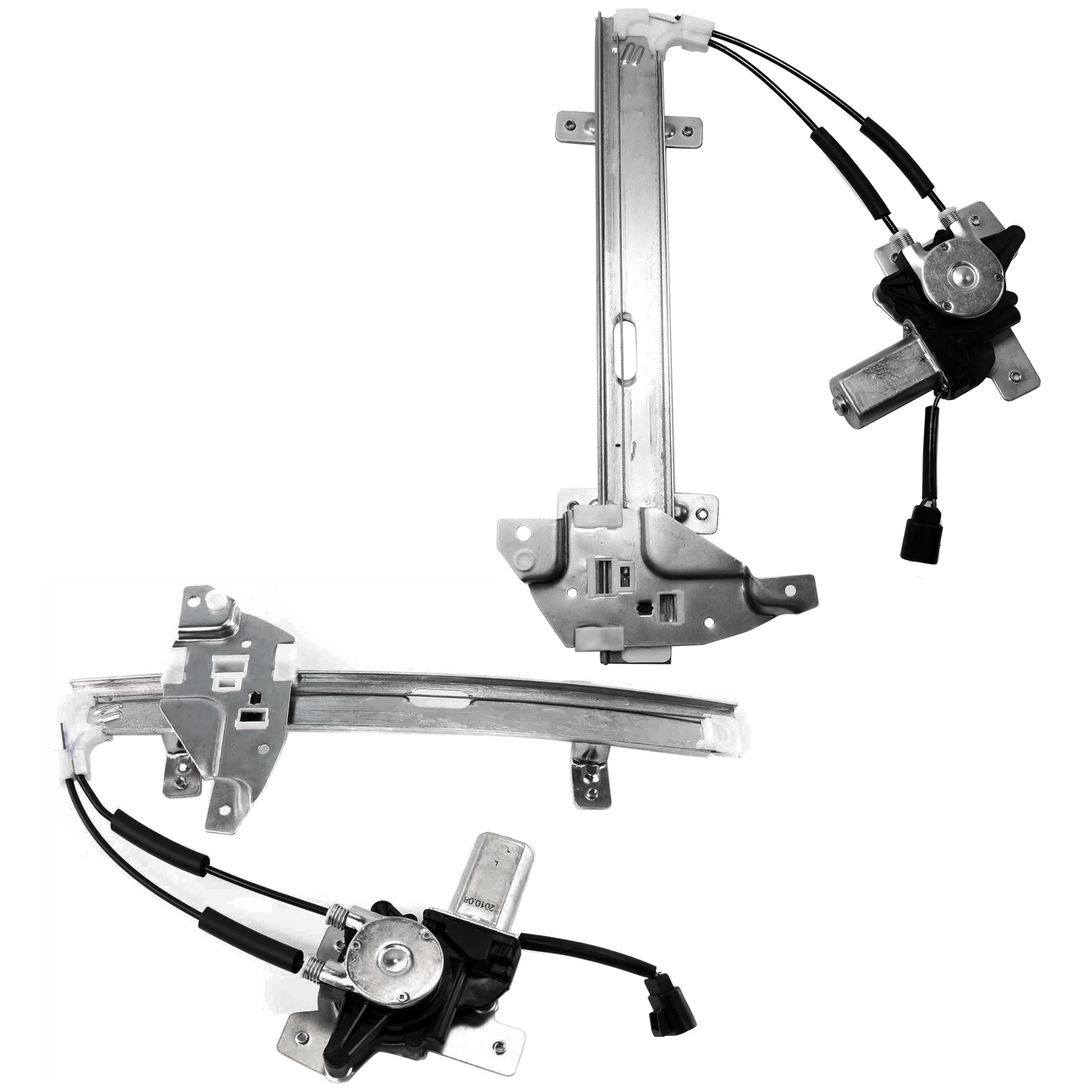 AM GRAND PRIX 97-03 REAR WINDOW REGULATOR RH AND LH Power w Motor SKU SET JP491701 Partslink GM1550102 GM1551102 OEM 10321731-10321732