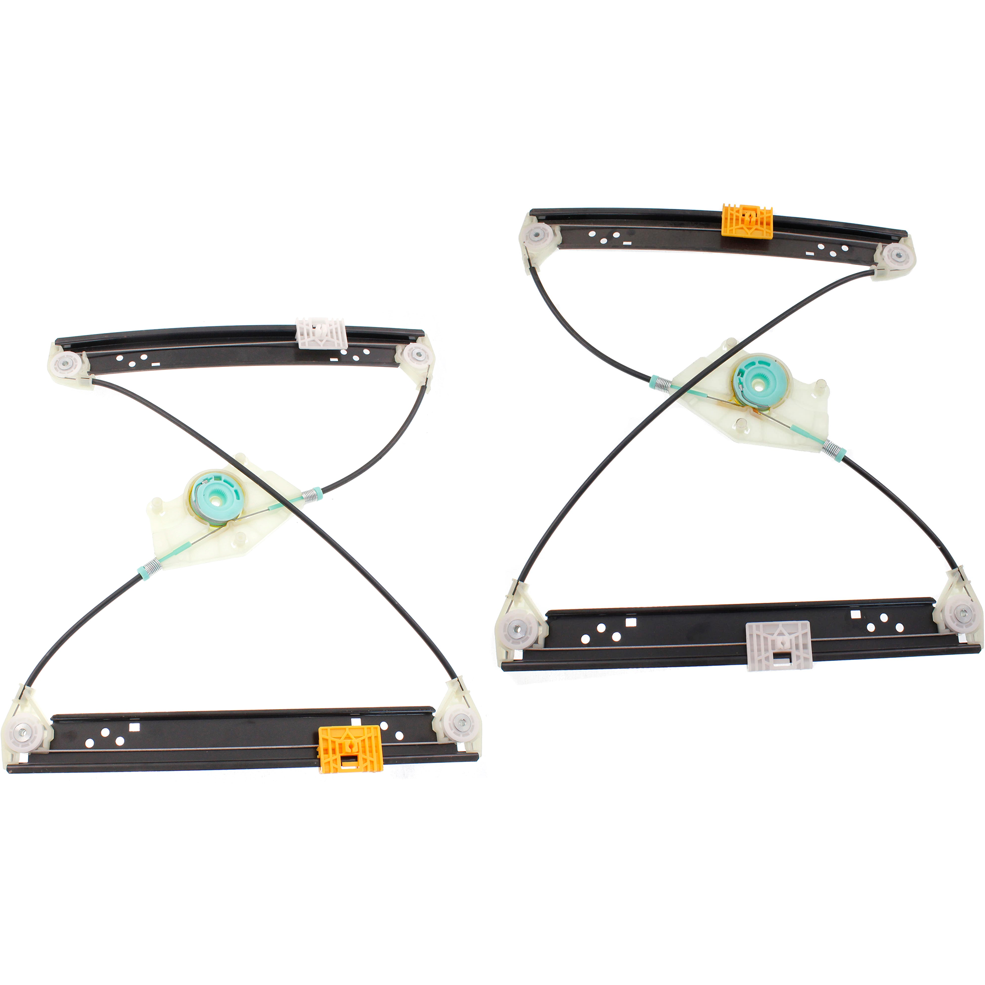 AM CAYENNE 03-10 TOUAREG 04-10 REAR WINDOW REGULATOR RH AND LH Power w o Motor SKU SET JP491707 OEM 95553346103-7L0839461-95553346