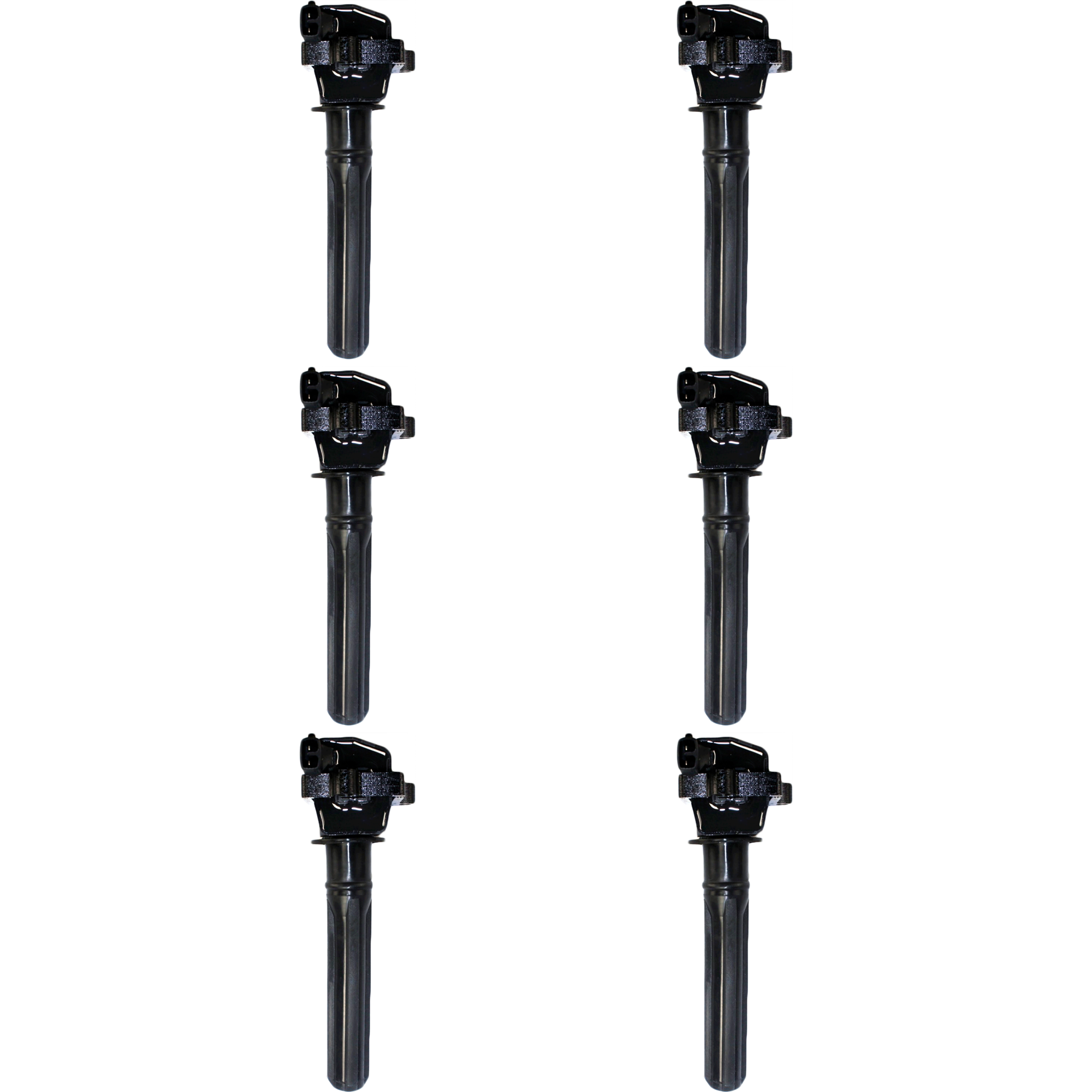 AM INTREPID 98-04 PACIFICA 04-06 IGNITION COIL Set of 6-2 Blade Terminals SKU SET JP504602-6 OEM 5043-26349-48993-50064-250064