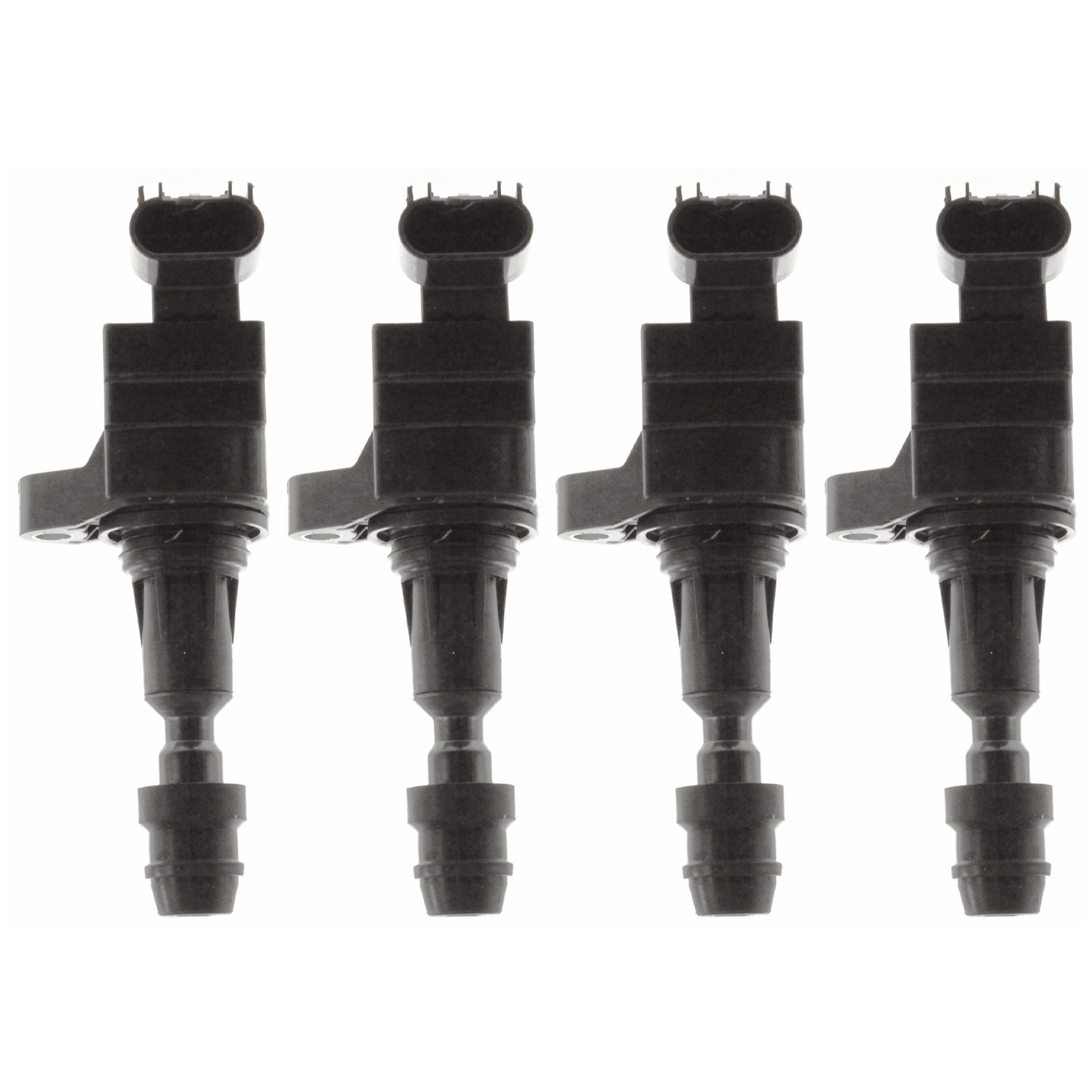 AM EQUINOX 17-17 IGNITION COIL Set of 4-12 Volts Post Type 4 Prong Male Terminal Coil Pack Style SKU SET JP504604-4