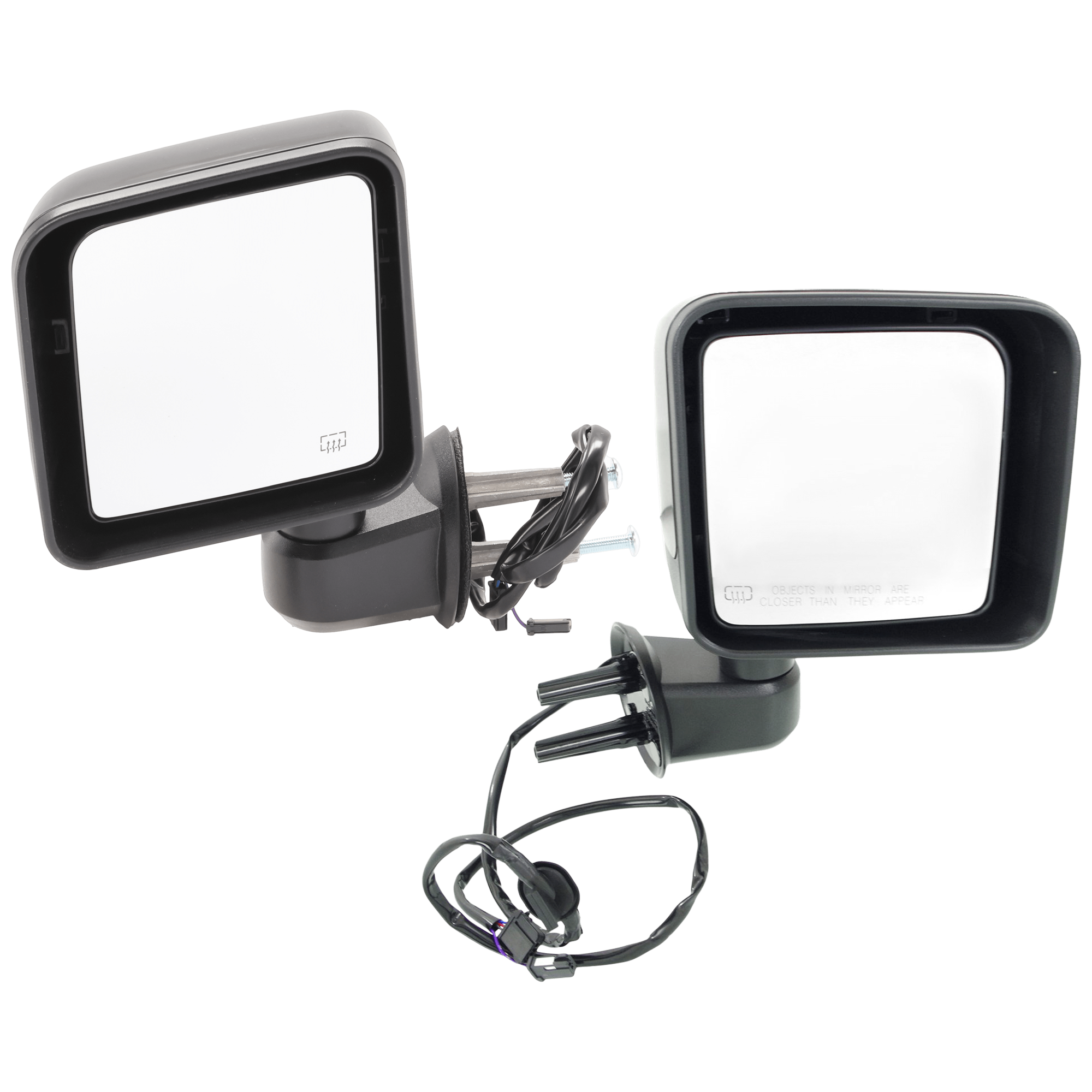 AM Mirror SKU SET JP67ER A Partslink CH1320393 CH1321392 OEM 5SJ44DX8AA 5VJ77DX8AB