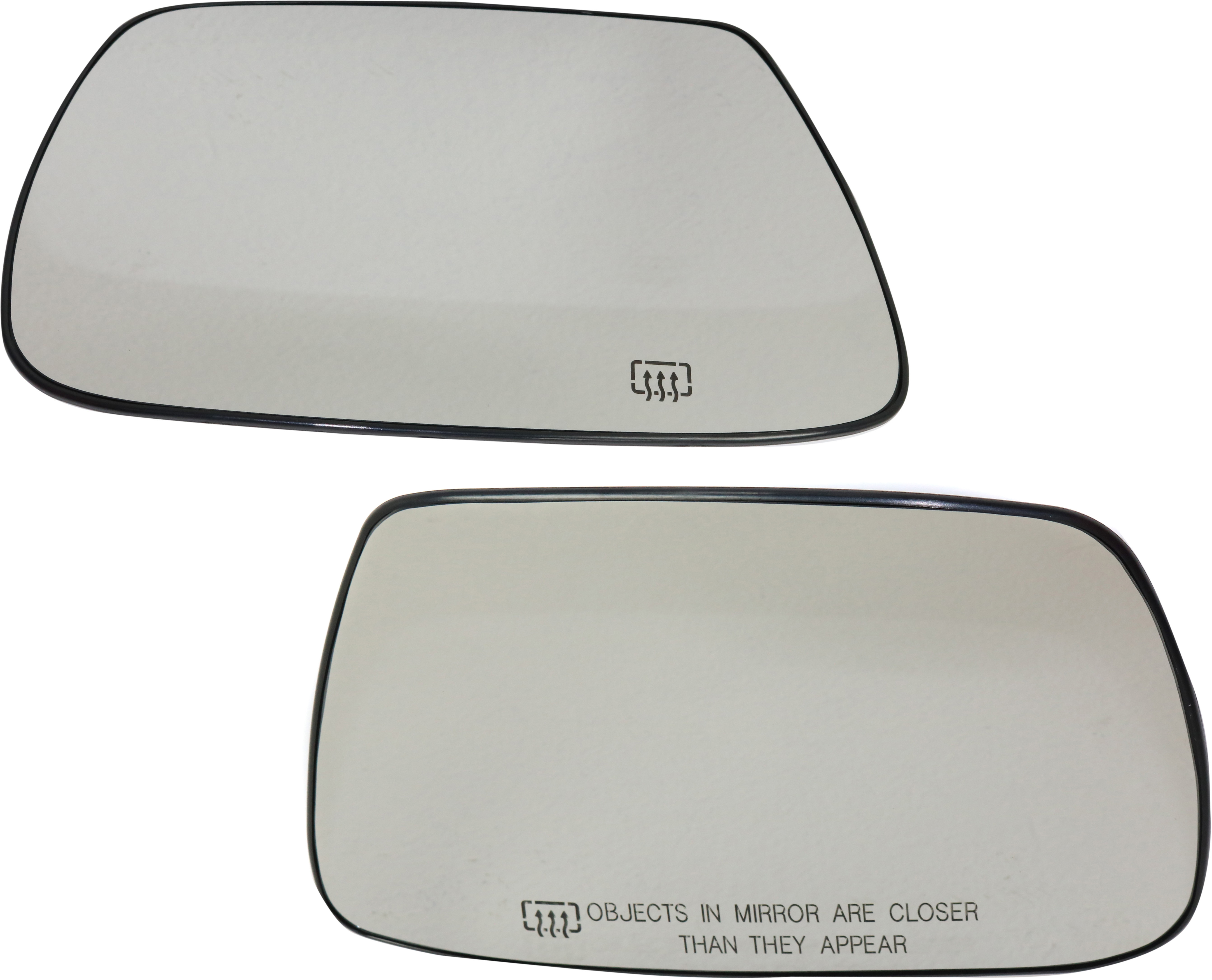 AM GRAND CHEROKEE 05-10 MIRROR GLASS RH AND LH Heated No Auto dimming SKU SET JP76GR Partslink CH1324102 CH1325102 OEM 5142874AA 5142875AA