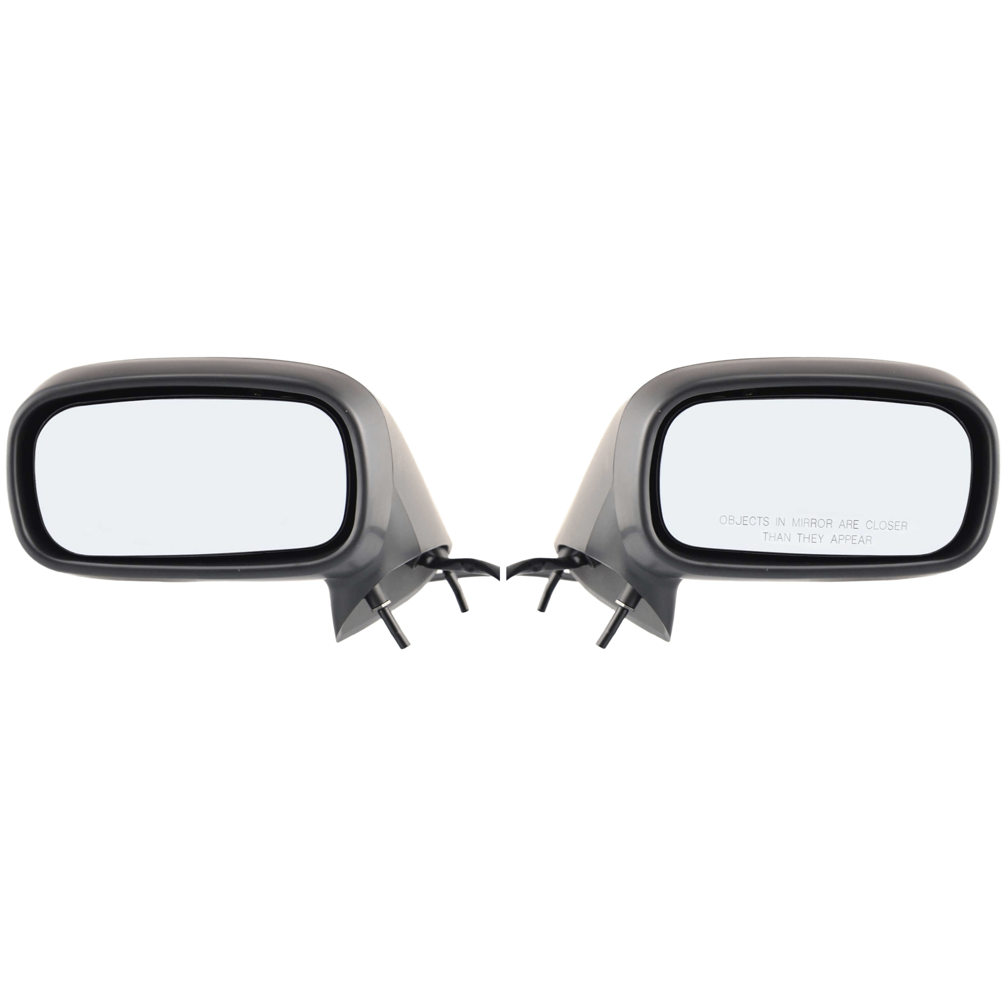 AM BONNEVILLE 92-99 MIRROR RH AND LH Power Non Folding Non Heated Paintable No Auto dimming BSD Memory and Signal Light SKU SET JPT11ER Partslink GM1320217 GM1321217 OEM 25615194-25615195