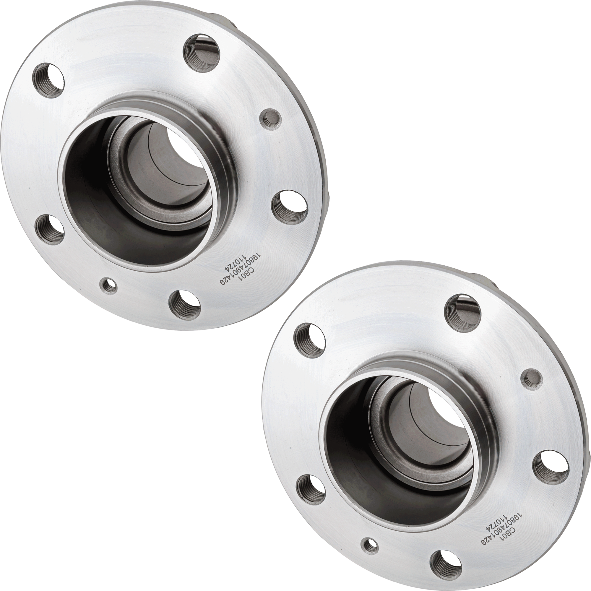 AM PROMASTER 1500-14-22 REAR HUB ASSEMBLY RH AND LH 5 Studs FWD w Bearing SKU SET JR28590001-2