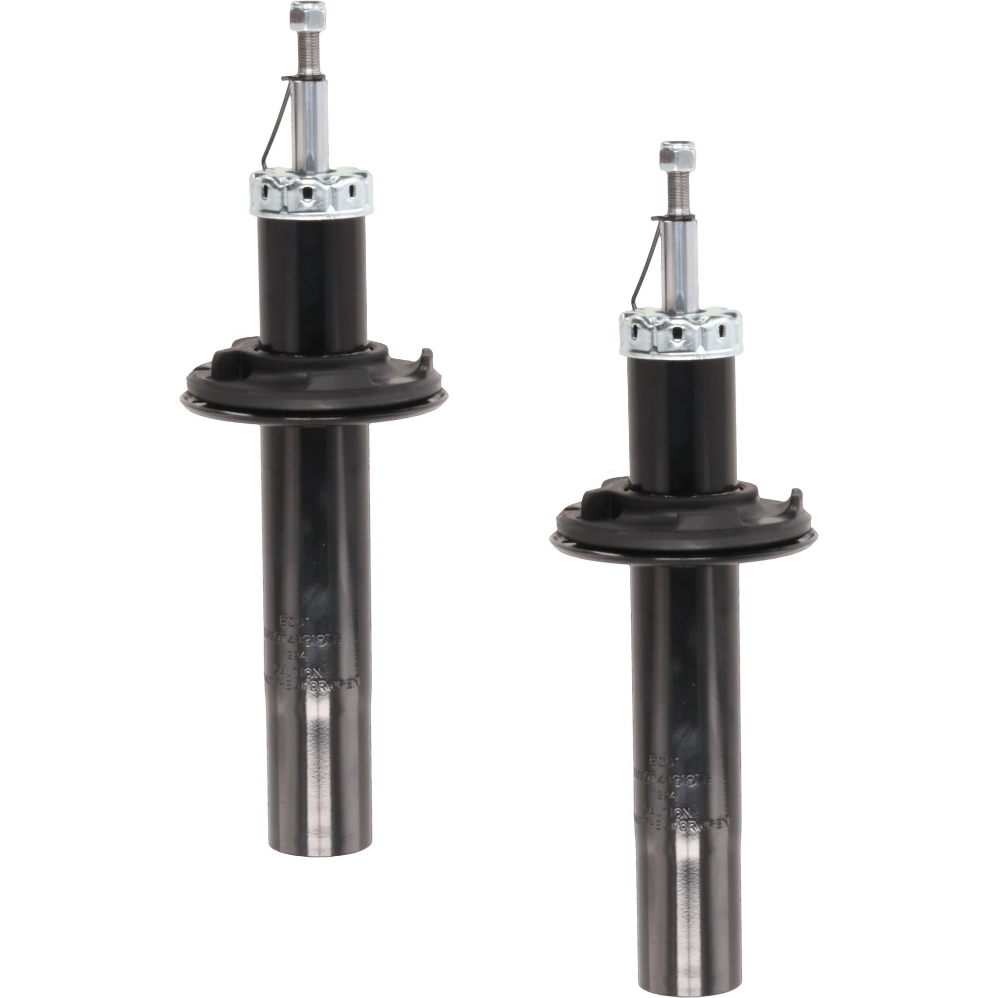 AM A5 QUATTRO S5-08-17 FRONT BARE STRUT RH AND LH Gas Charged Twin tube Exc. Magnetic Ride Control Set of 2 SKU SET JRA28050001-2 OEM 8K0413031AM 8K0413031AP