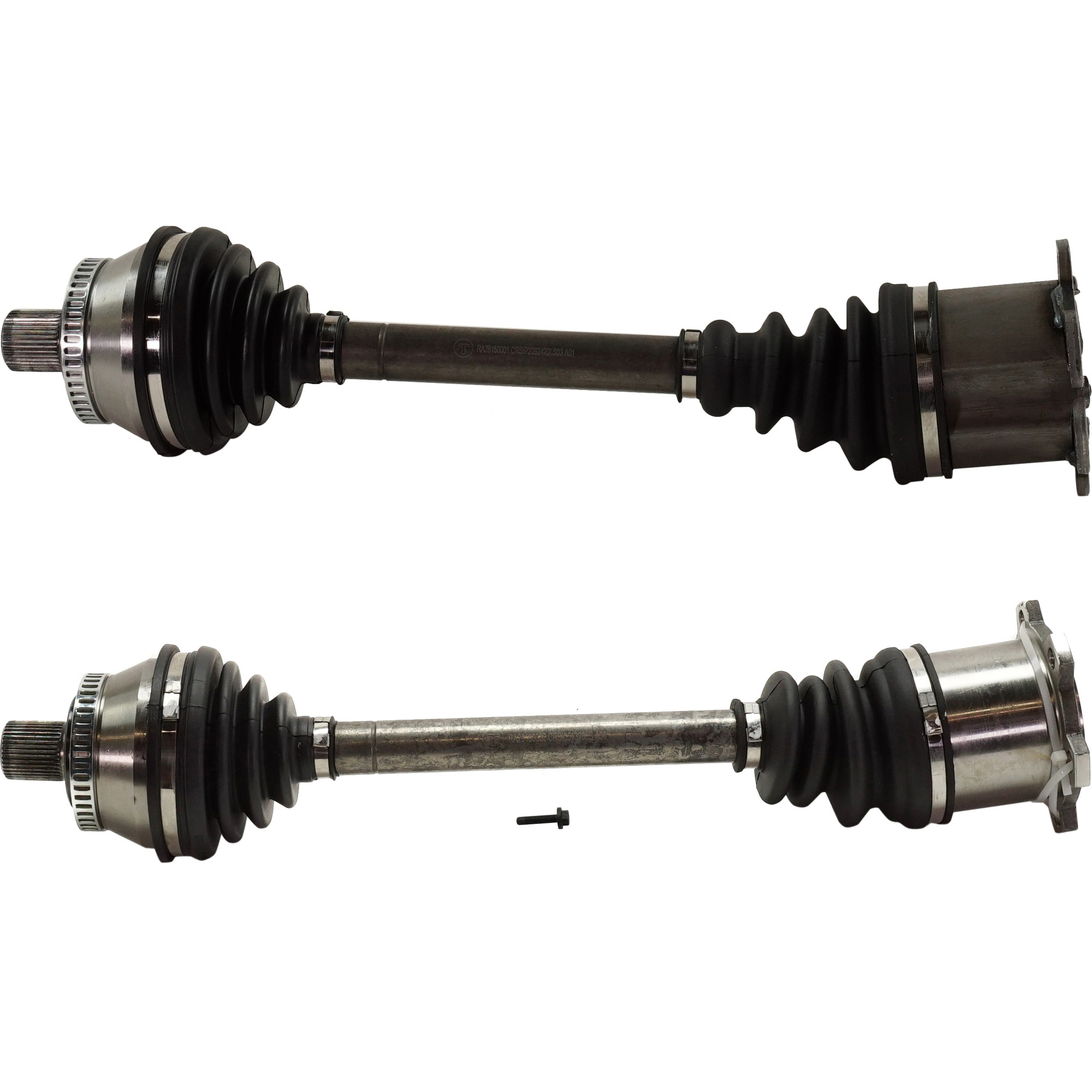 AM A4 QUATTRO 02-04 FRONT CV AXLE ASSEMBLY RH AND LH Set of 2 Automatic Transmission SKU SET JRA28160001