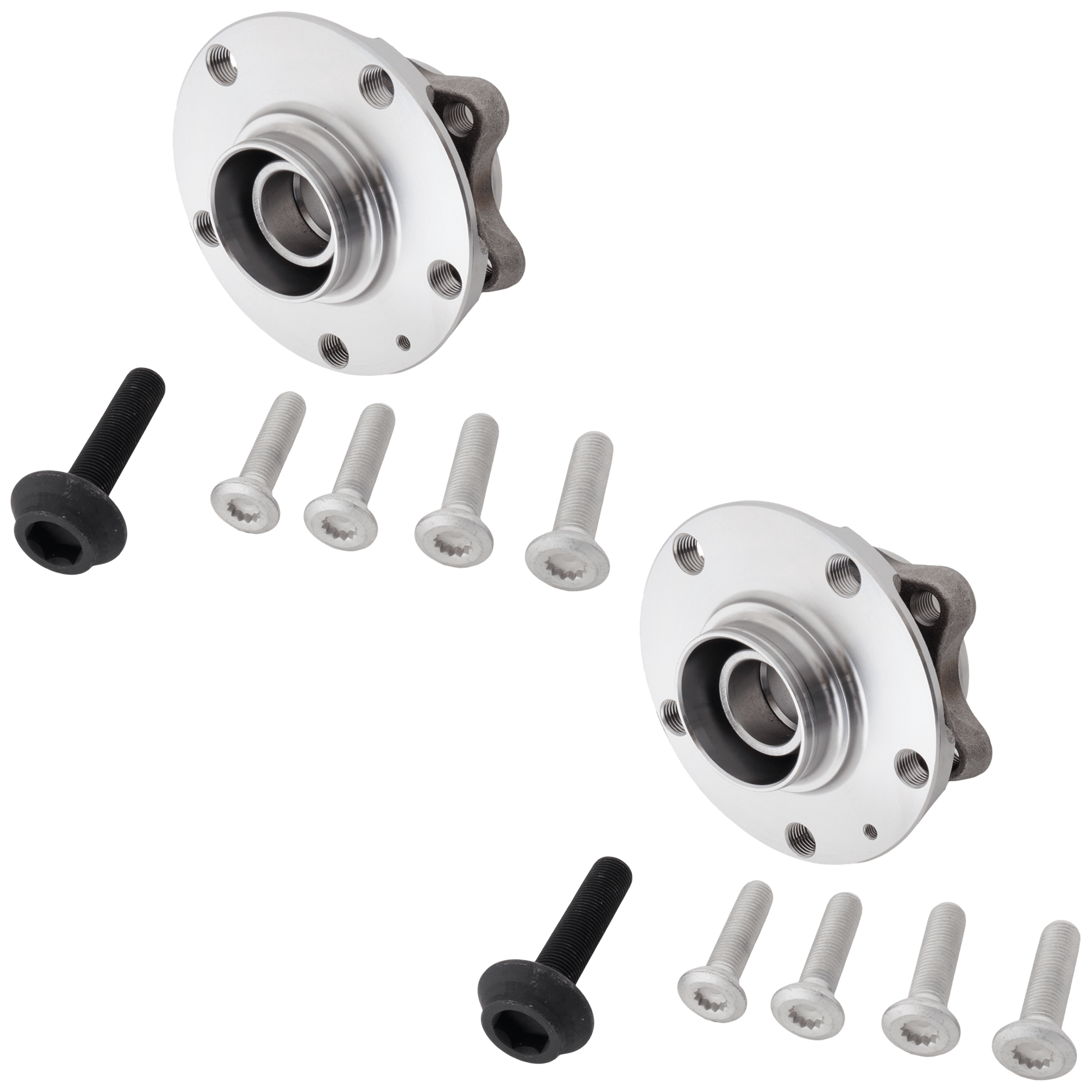 AM A4 A4 QUATTRO 02-08 FRONT HUB ASSEMBLY RH and LH Pre Pressed Hub Assembly SKU SET JRA28370002-2 OEM 8E0498625B 4A0407615G