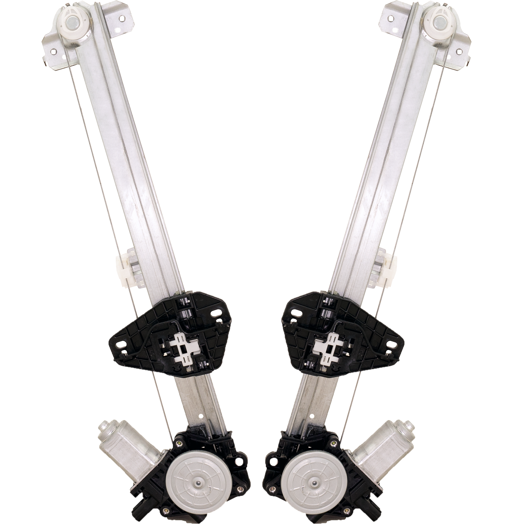 AM TL 09-14 FRONT WINDOW REGULATOR RH AND LH Power w Motor 6 Pin SKU SET JRA46290017 Partslink AC1350120 AC1351120 OEM 72210TK4A01-72250TK4A01