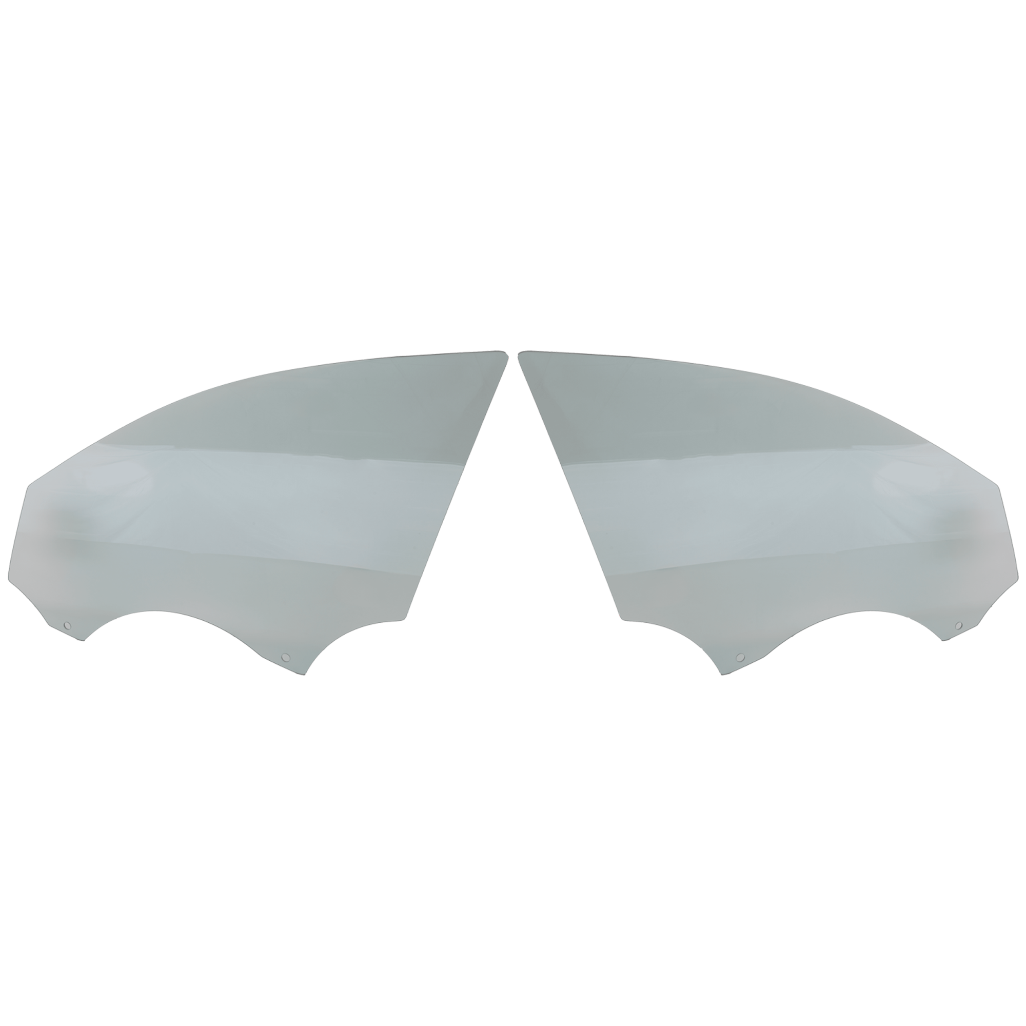 AM AUDI A4 S4-09-16 FRONT DOOR GLASS RH AND LH Green Tint w Solar SKU SET JRA48010019 OEM 8K0845201C 8K0845202C